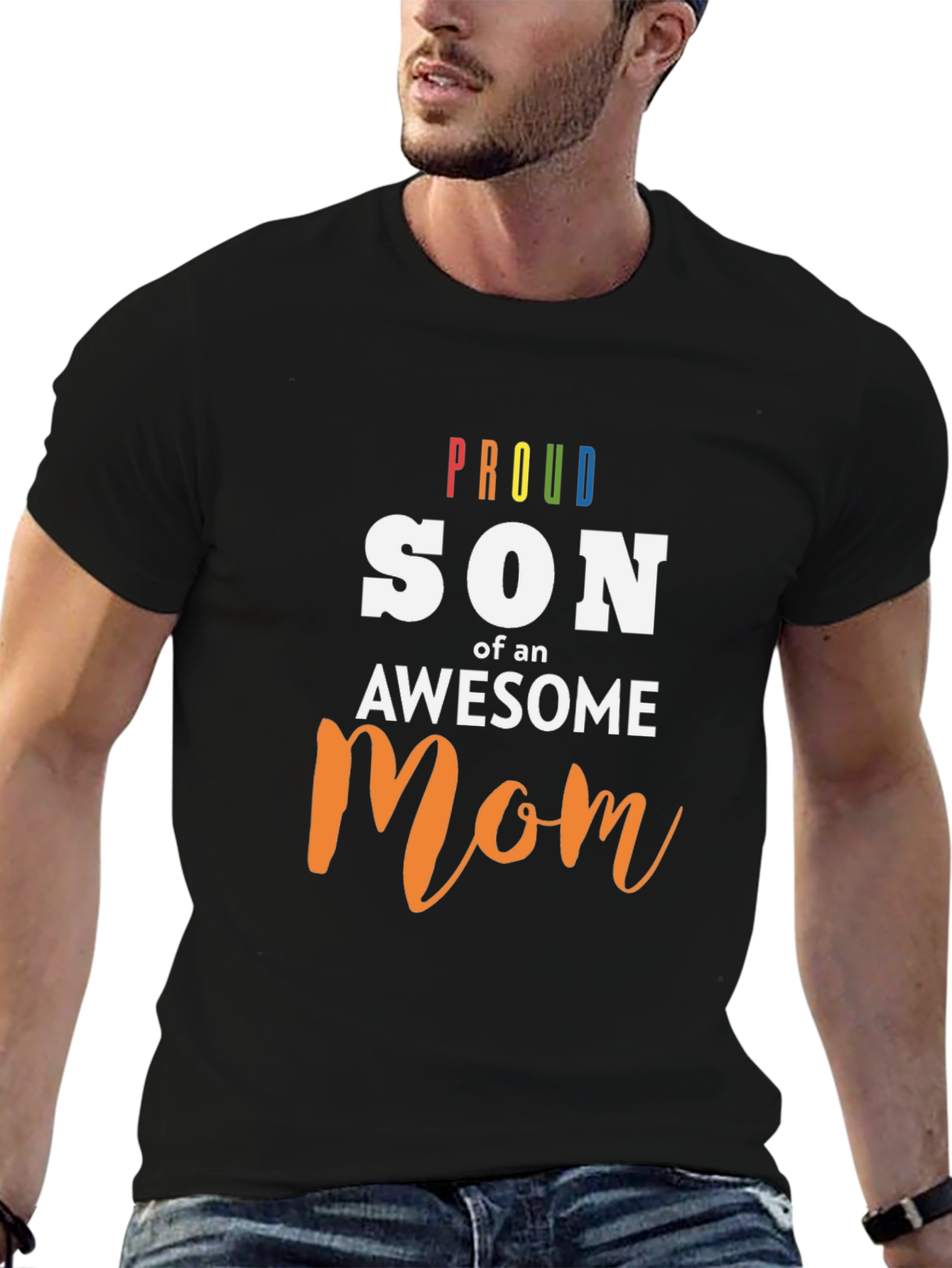Proud Son of an Awesome Mom Graphic Tee