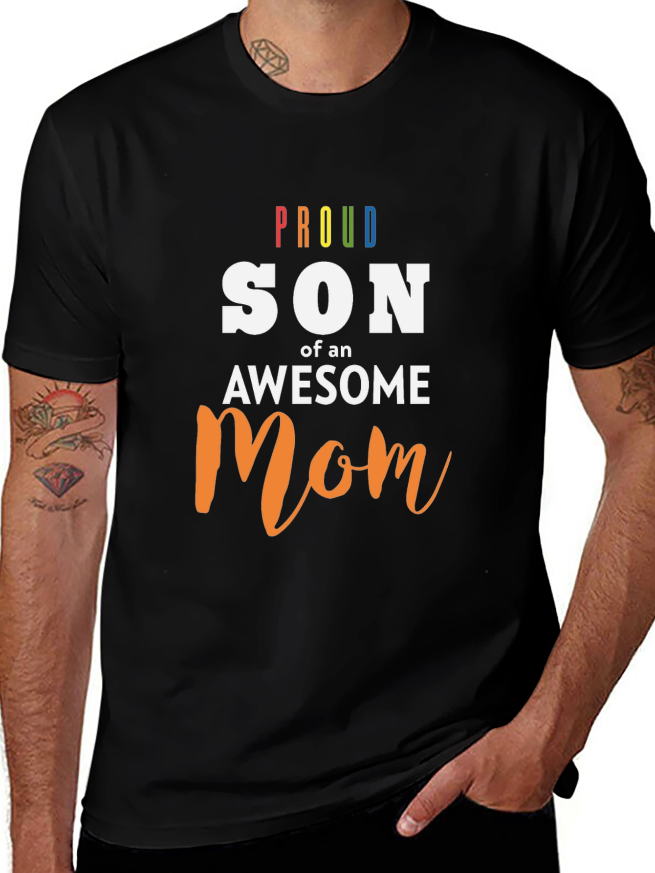 Proud Son of an Awesome Mom Graphic Tee