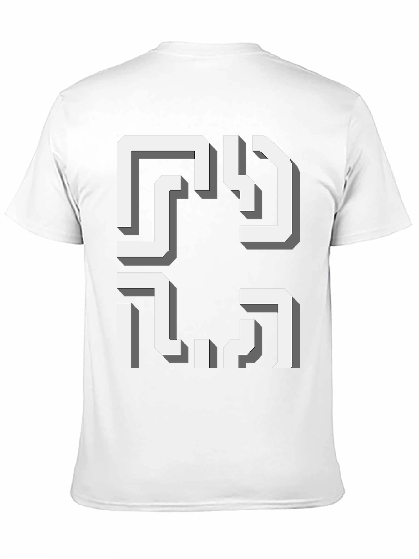 Abstract Geometric T-Shirt - Modern Art Tee