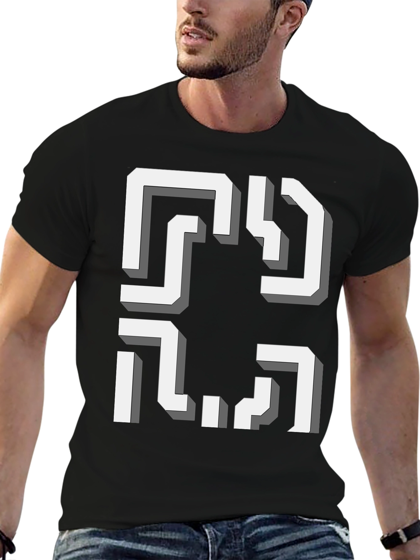 Abstract Geometric T-Shirt - Modern Art Tee