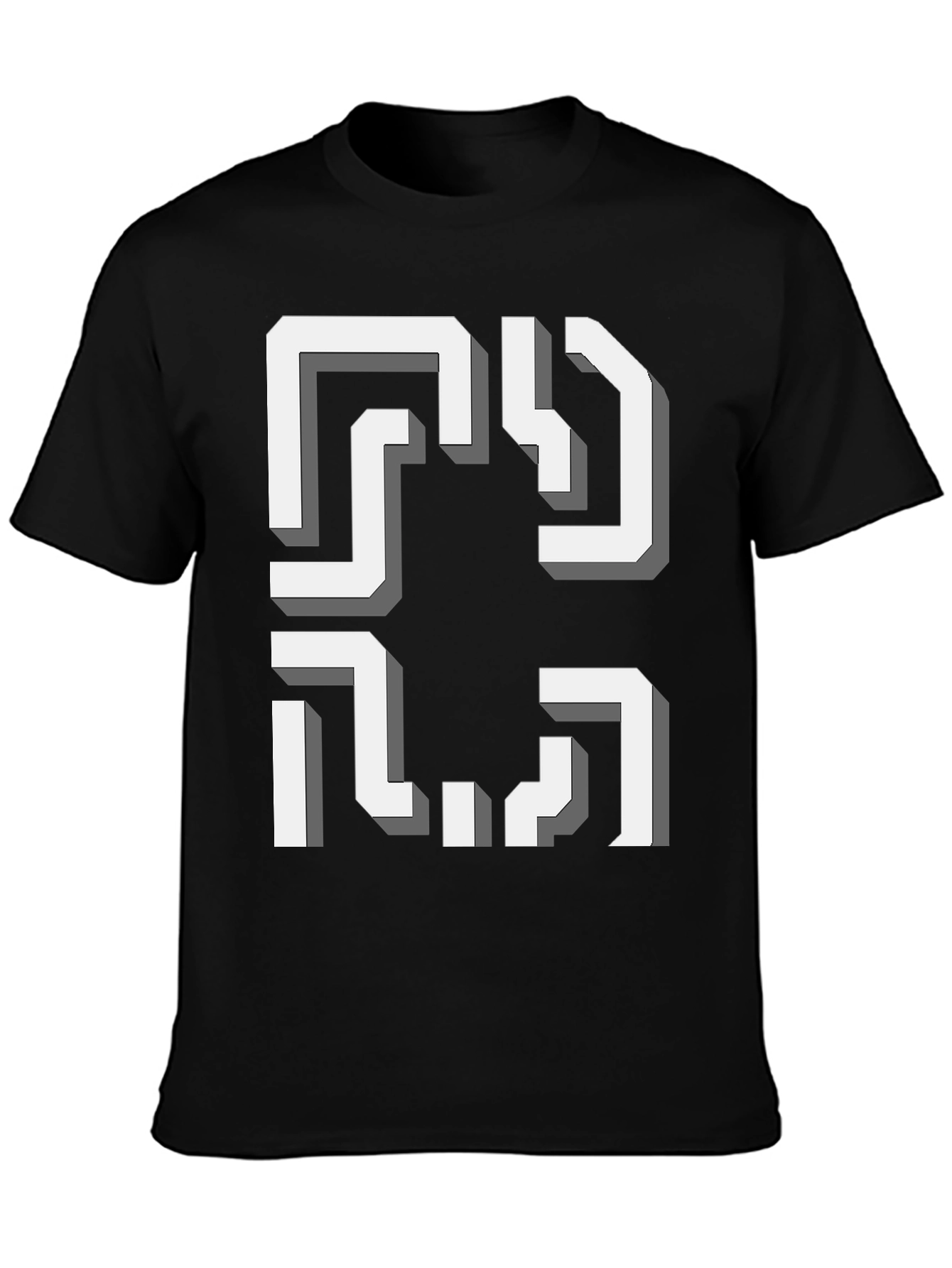 Abstract Geometric T-Shirt - Modern Art Tee