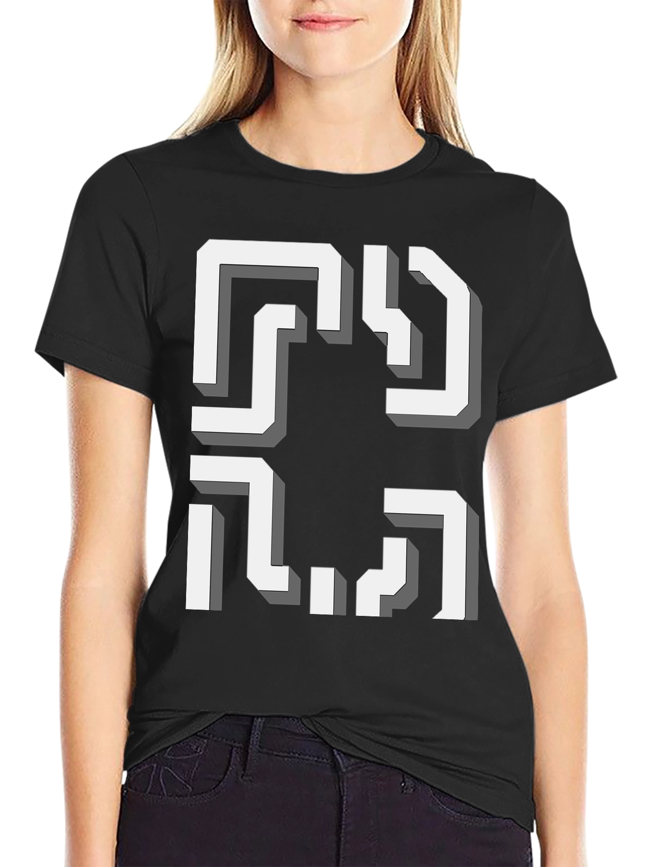 Abstract Geometric T-Shirt - Modern Art Tee
