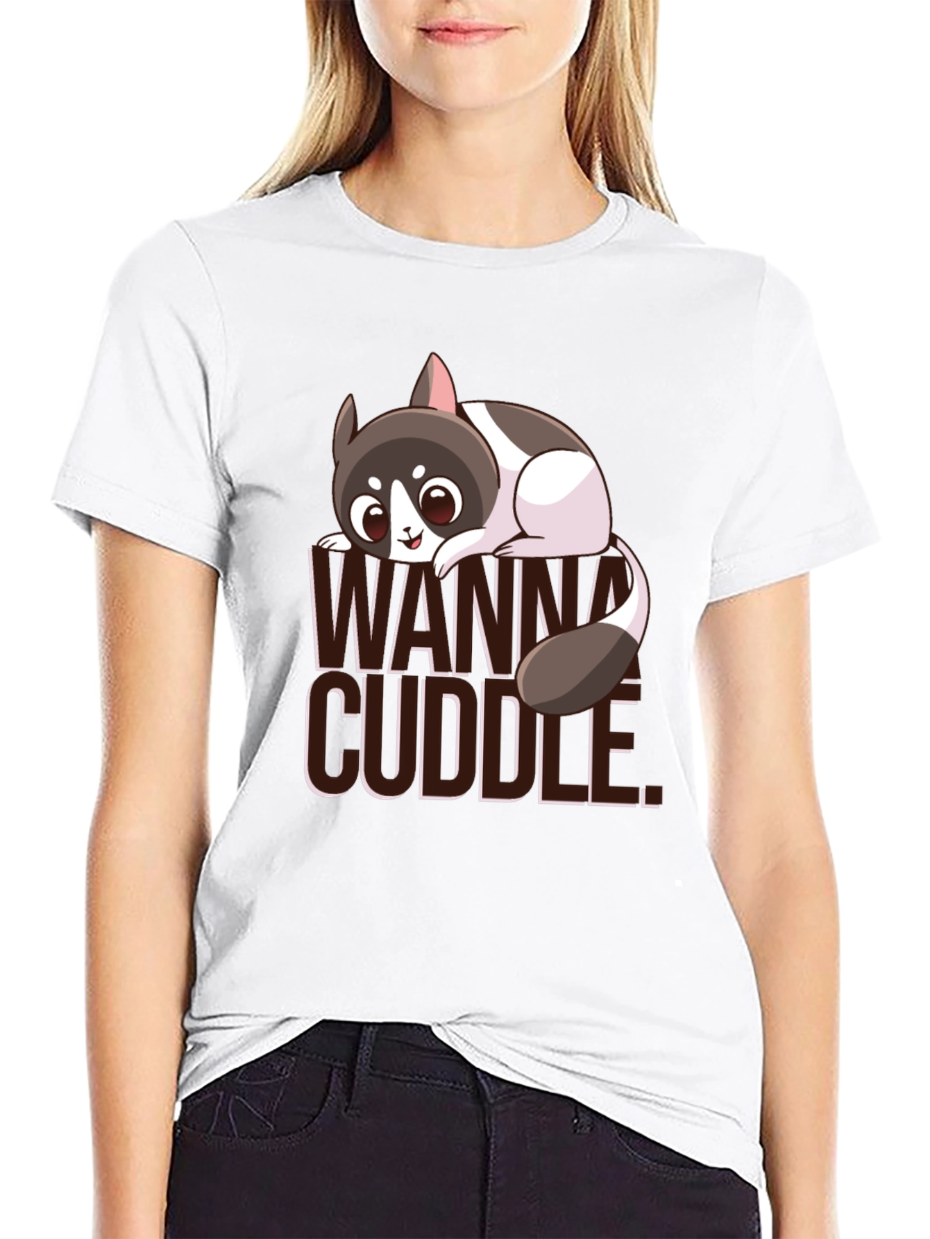 Cute Chinchilla Wanna Cuddle T-Shirt