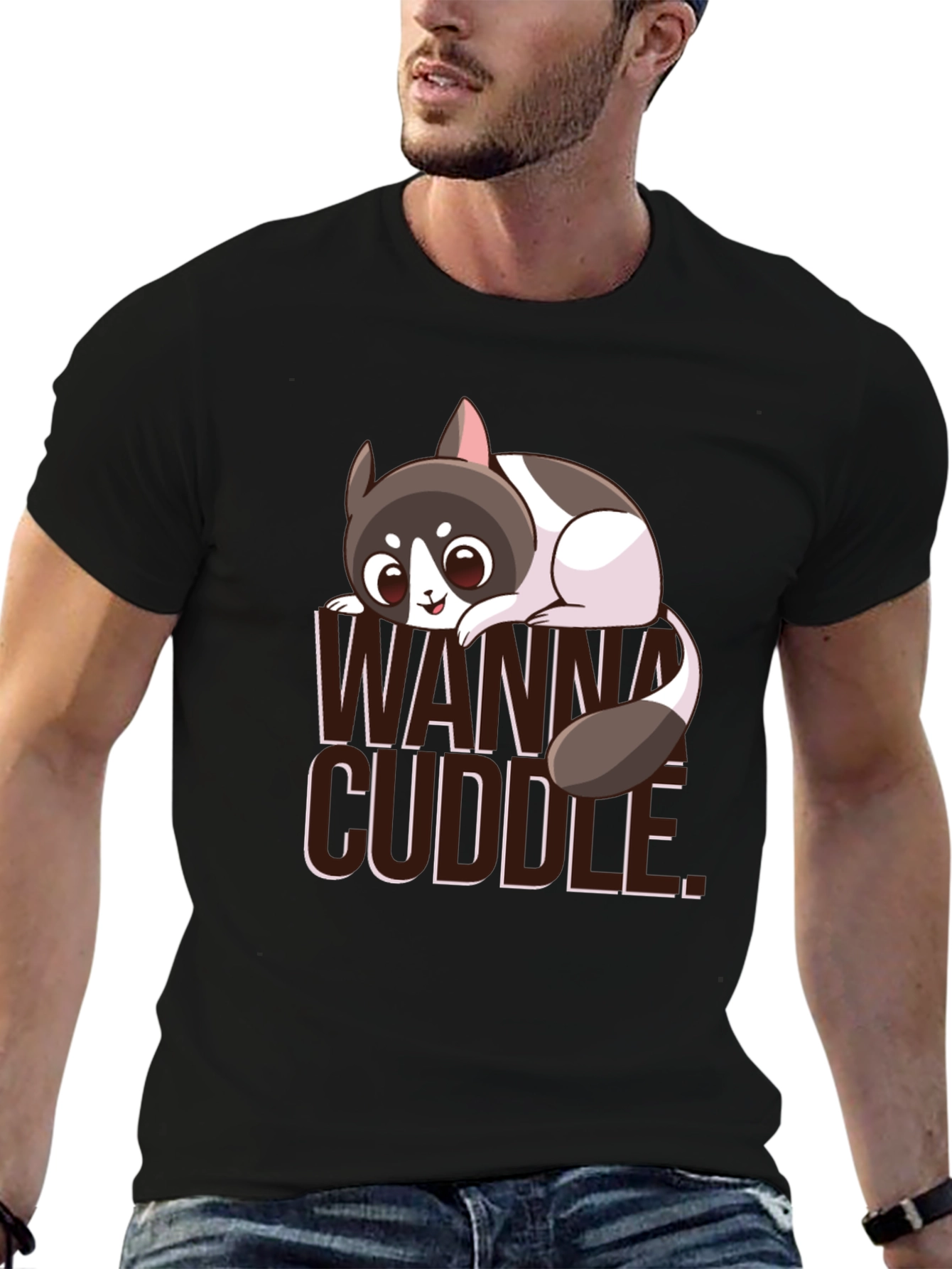 Cute Chinchilla Wanna Cuddle T-Shirt
