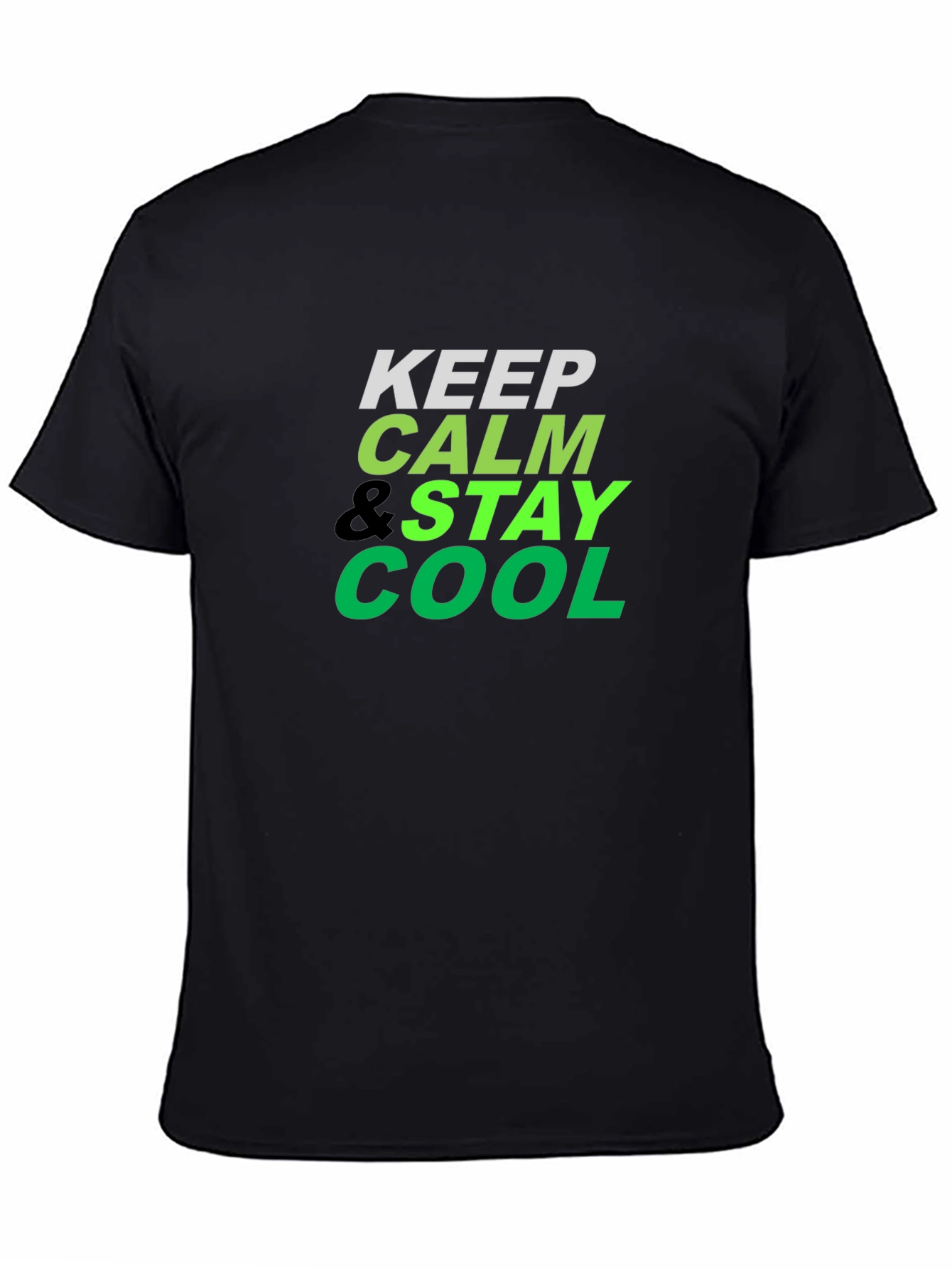 Keep Calm Stay Cool Graphic T-Shirt