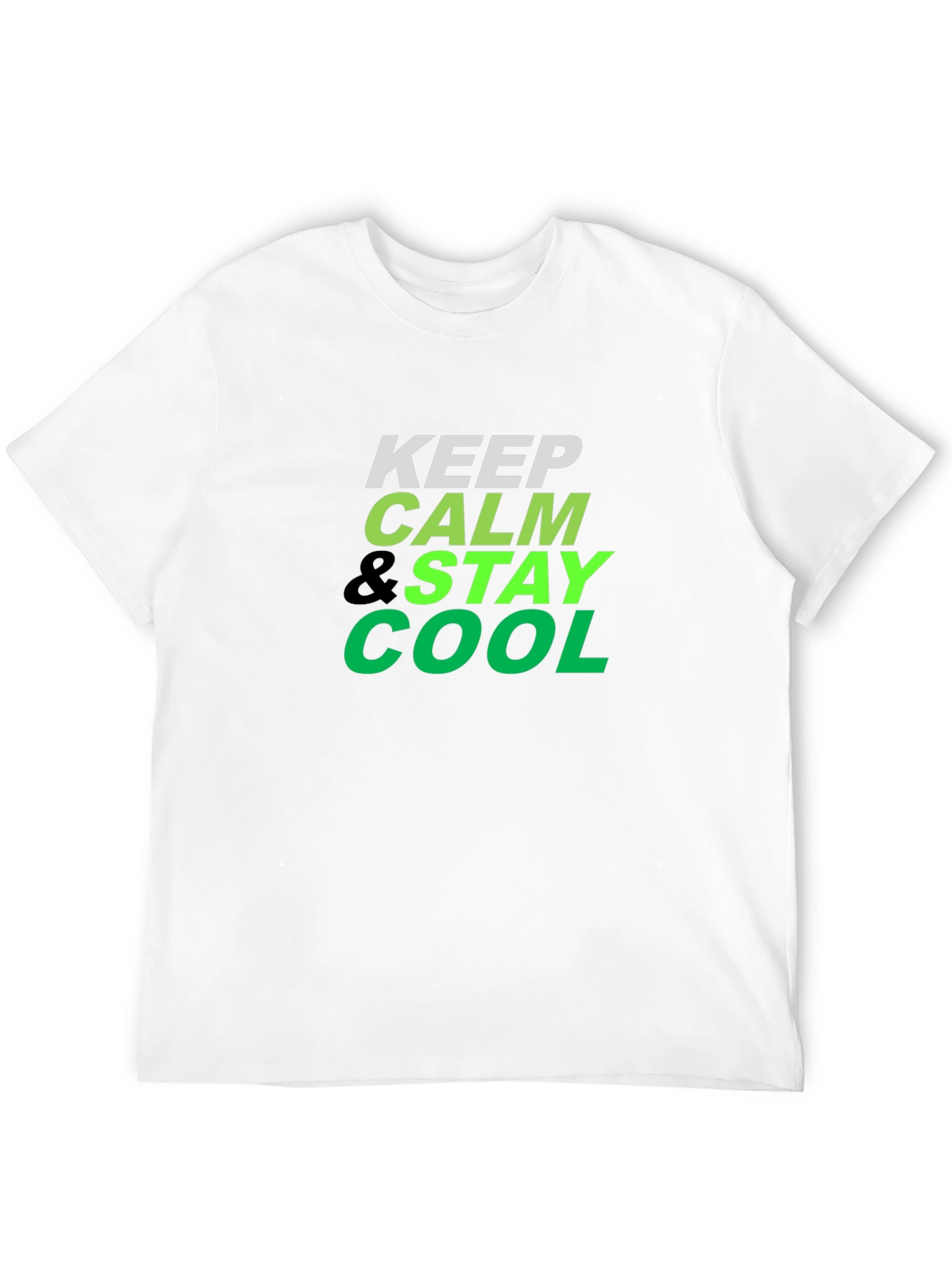 Keep Calm Stay Cool Graphic T-Shirt
