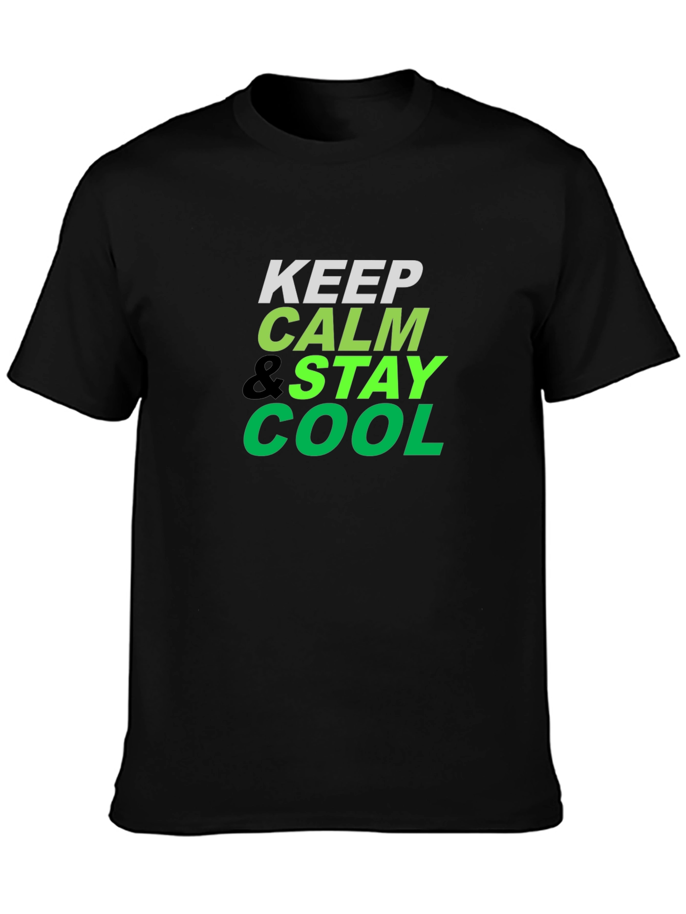 Keep Calm Stay Cool Graphic T-Shirt