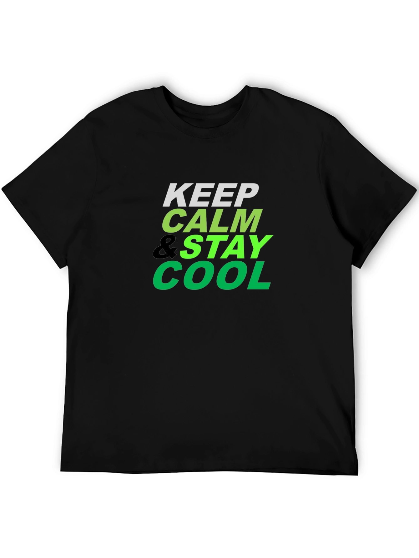 Keep Calm Stay Cool Graphic T-Shirt