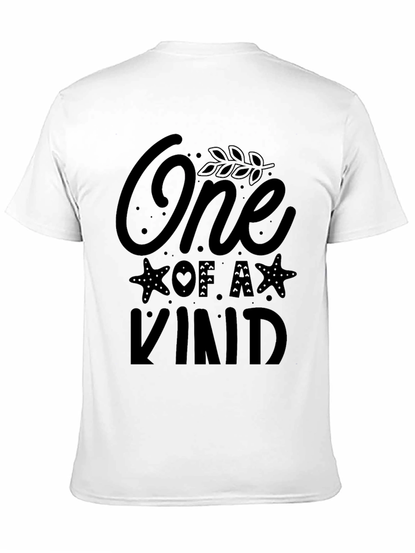 One of a Kind Black Graphic Tee
