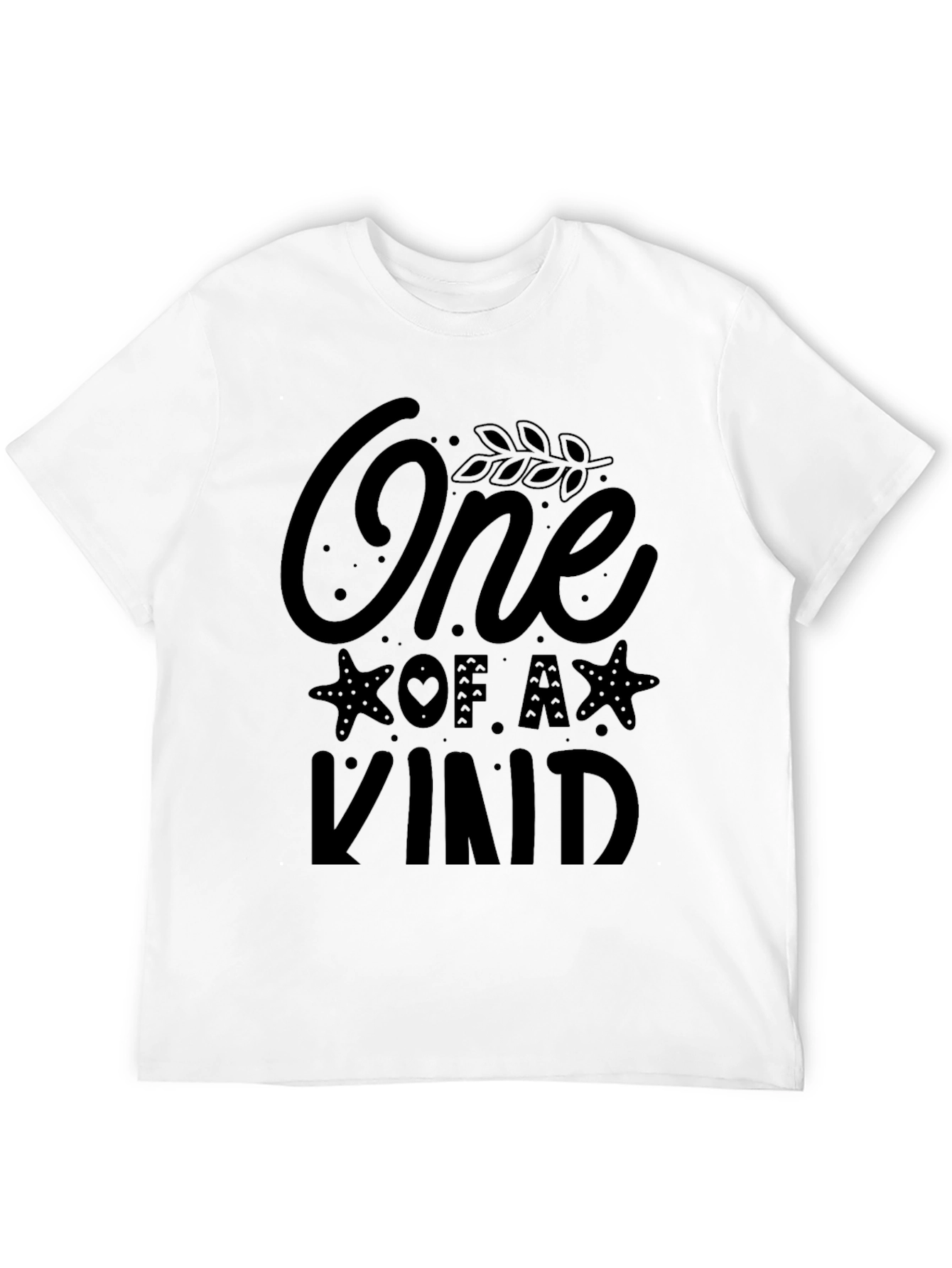 One of a Kind Black Graphic Tee