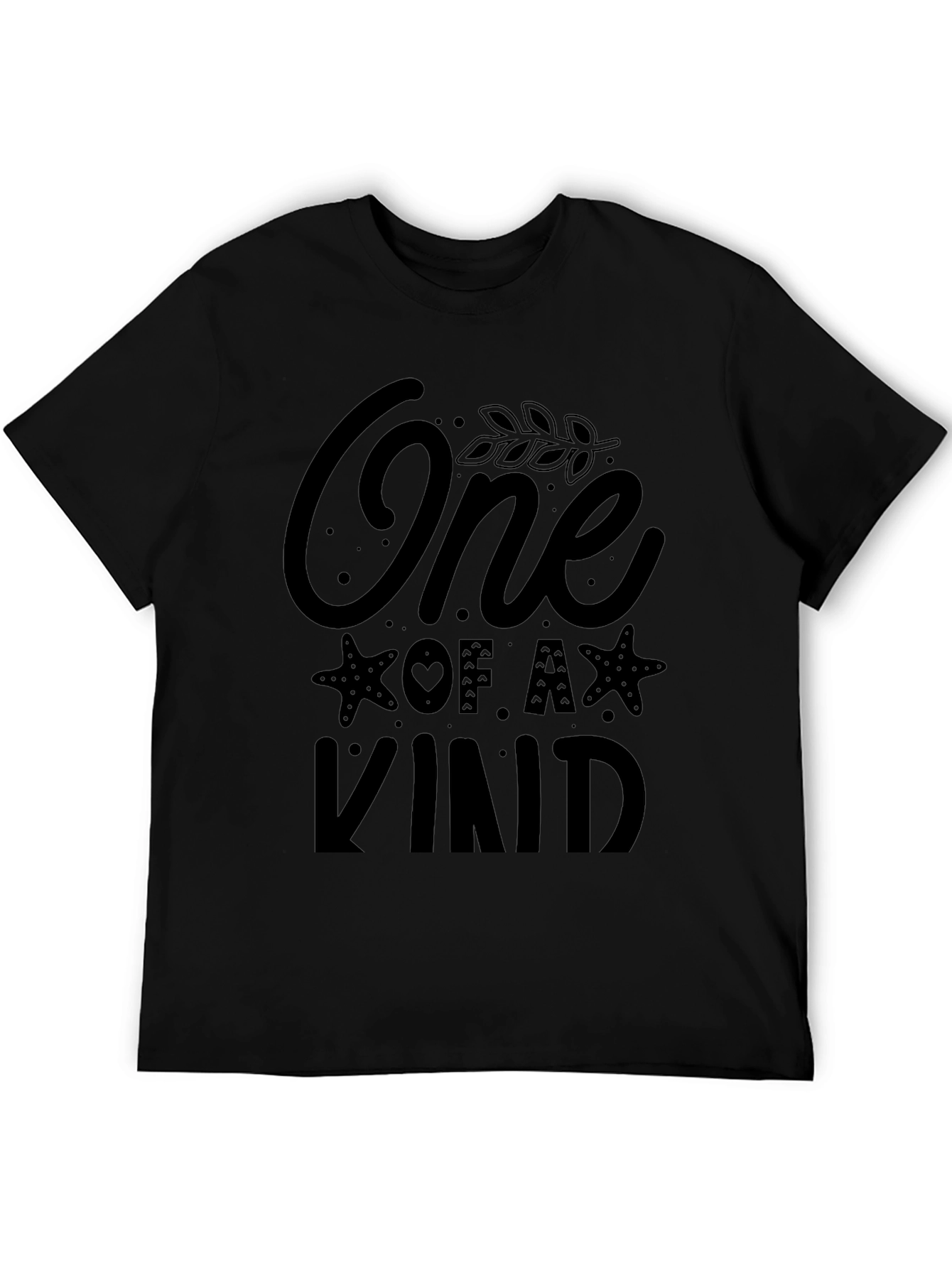 One of a Kind Black Graphic Tee
