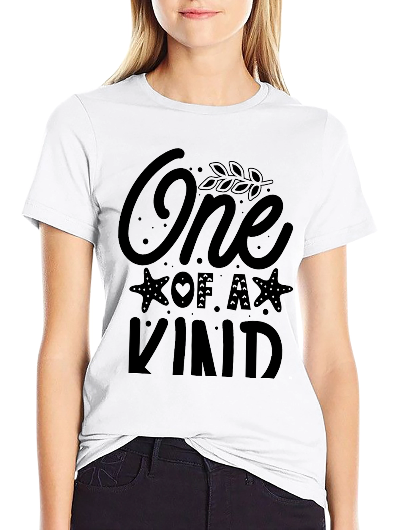 One of a Kind Black Graphic Tee