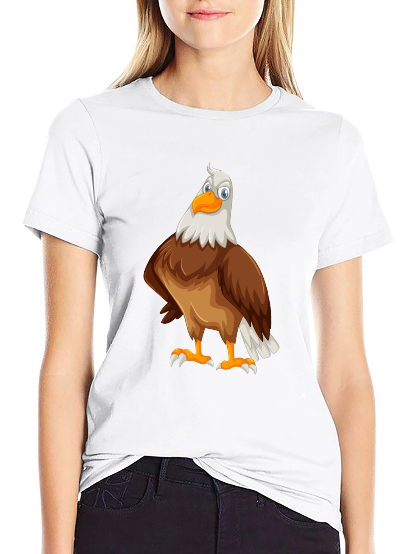 Eagle Graphic T-Shirt - Classic Black Tee