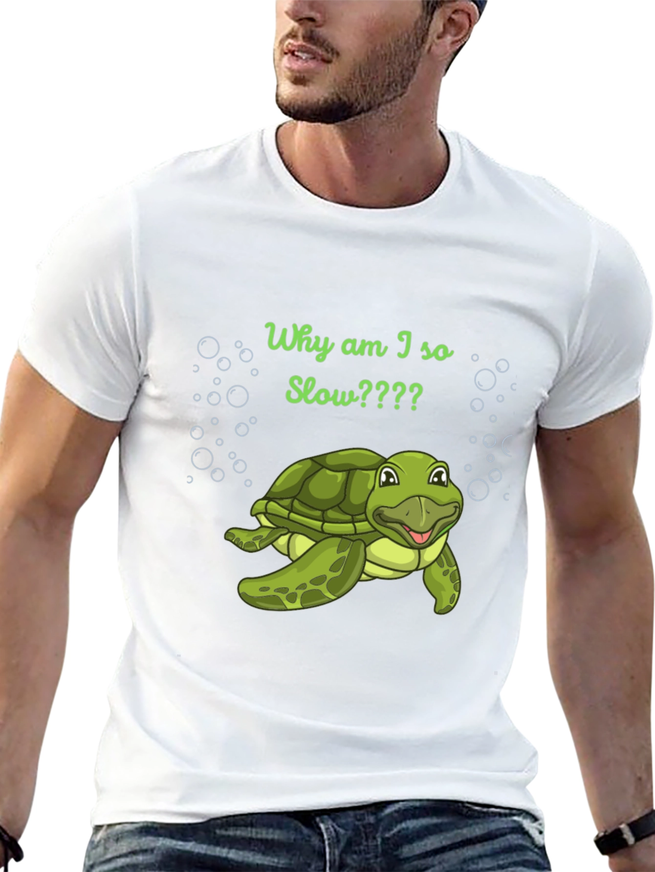 Funny Turtle T-Shirt - Why Am I So Slow?