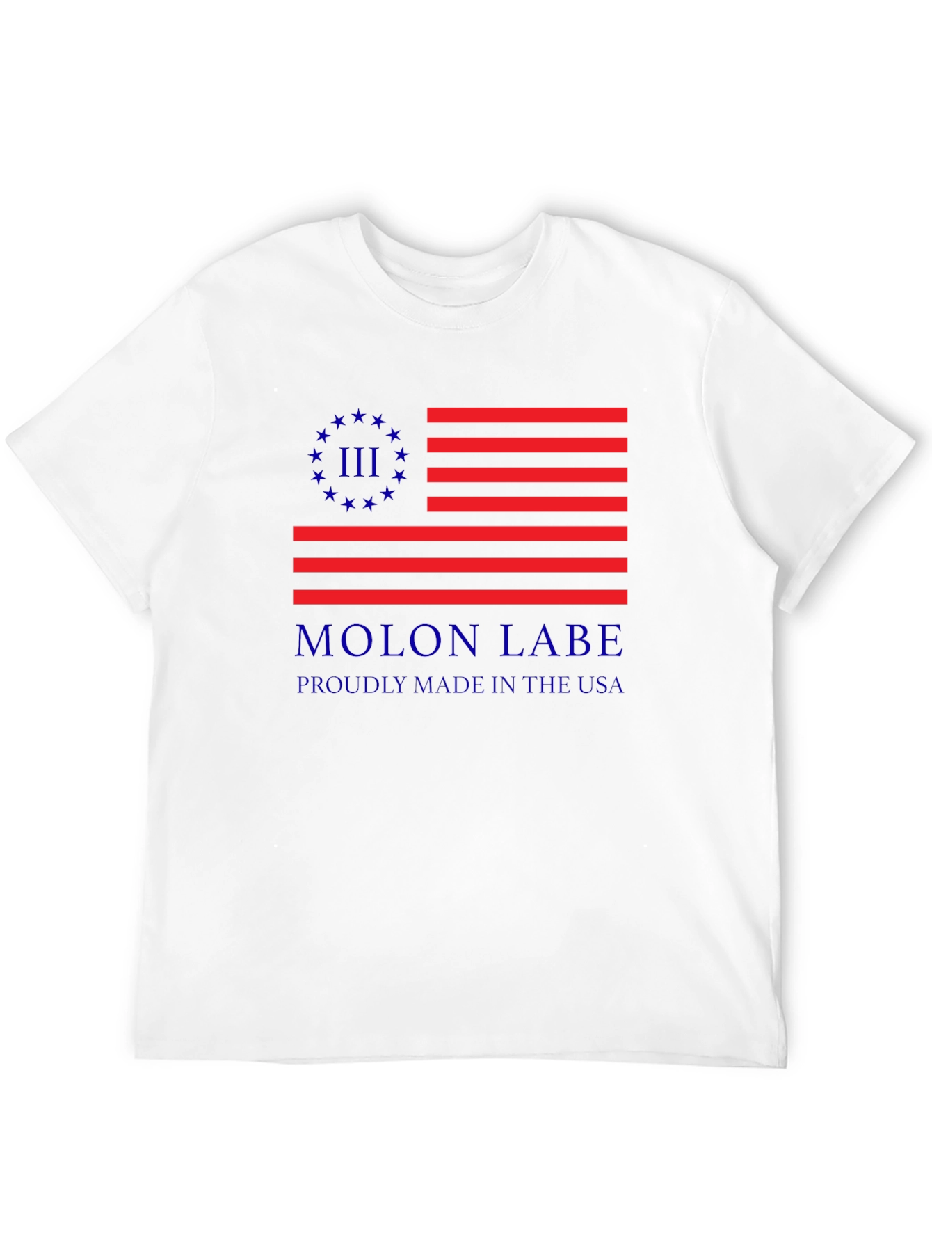 Molon Labe American Flag T-Shirt