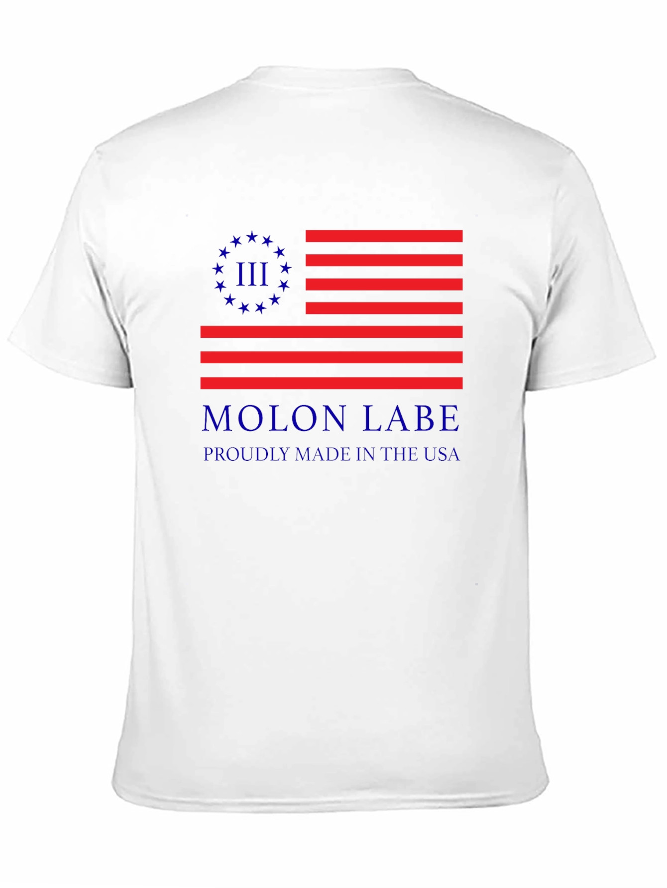 Molon Labe American Flag T-Shirt