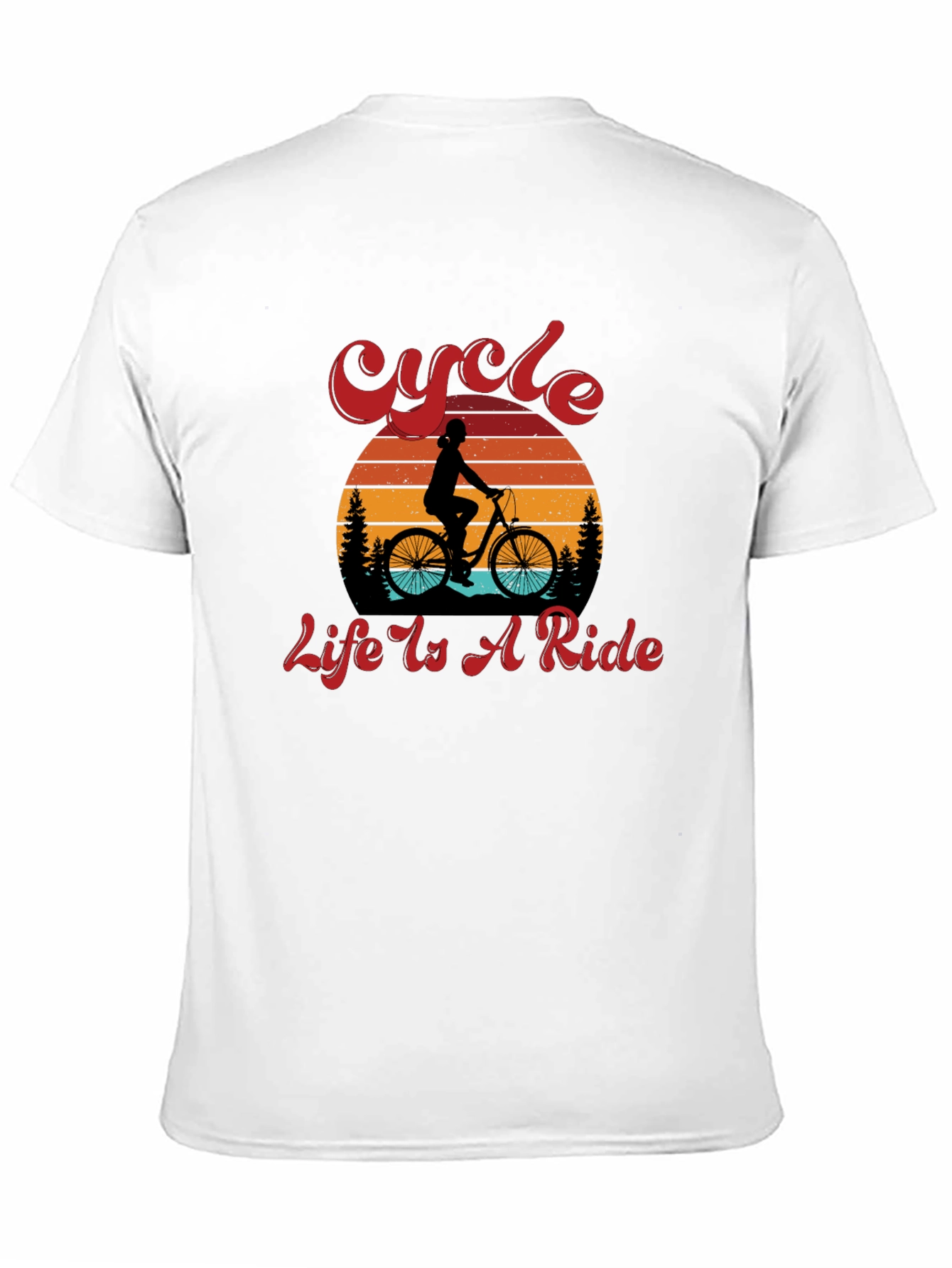 Cycle Life is a Ride Graphic T-Shirt