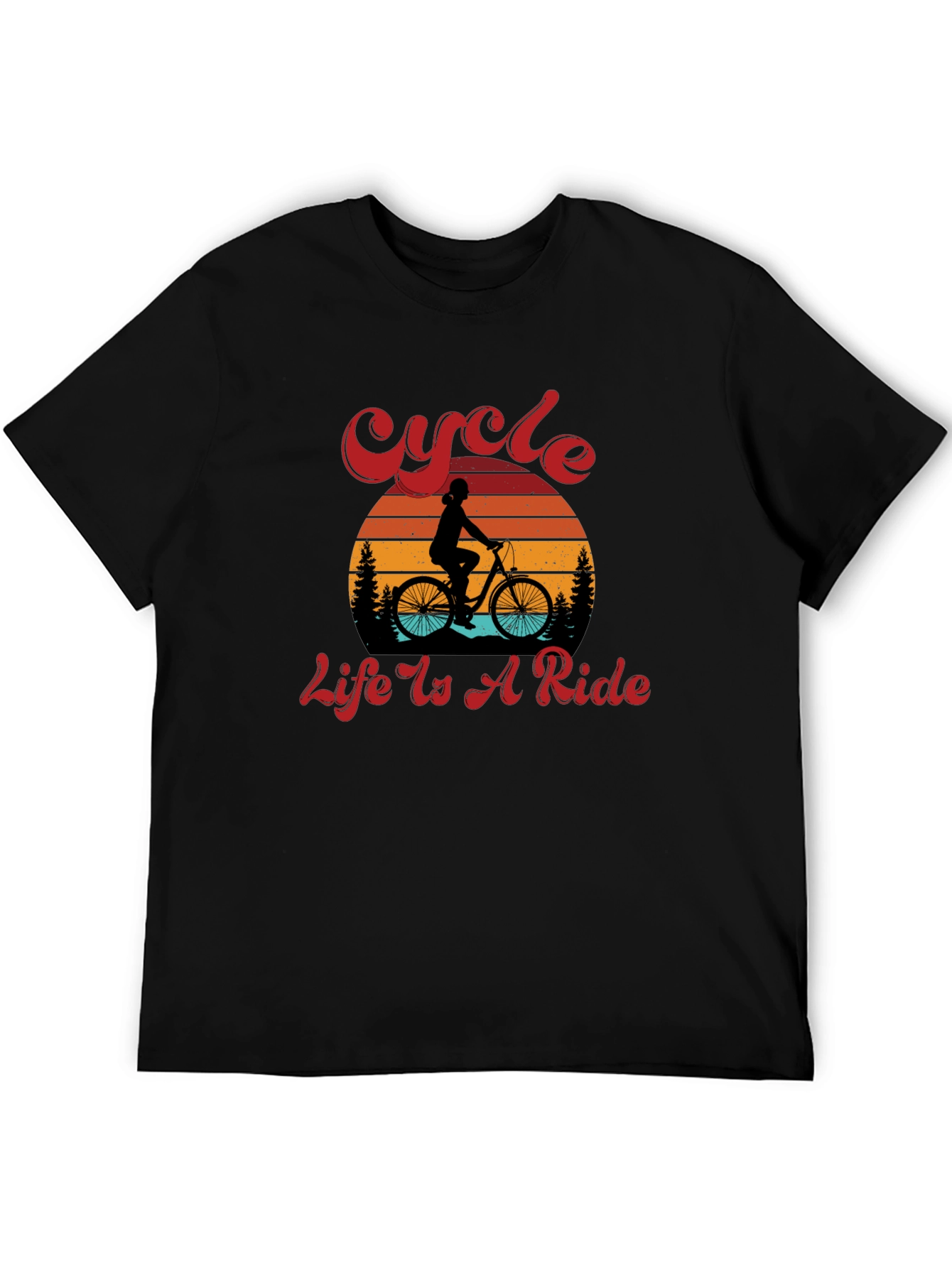 Cycle Life is a Ride Graphic T-Shirt