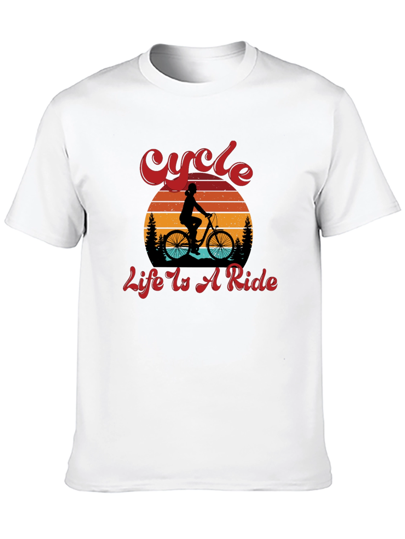 Cycle Life is a Ride Graphic T-Shirt