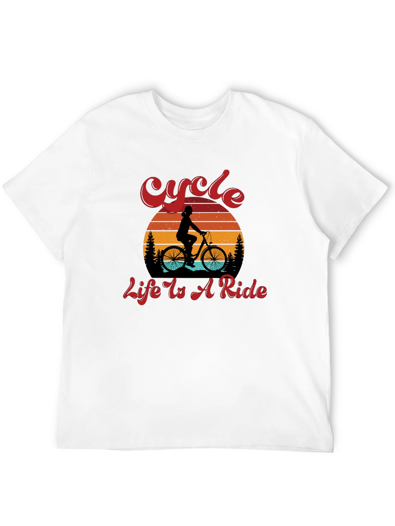 Cycle Life is a Ride Graphic T-Shirt