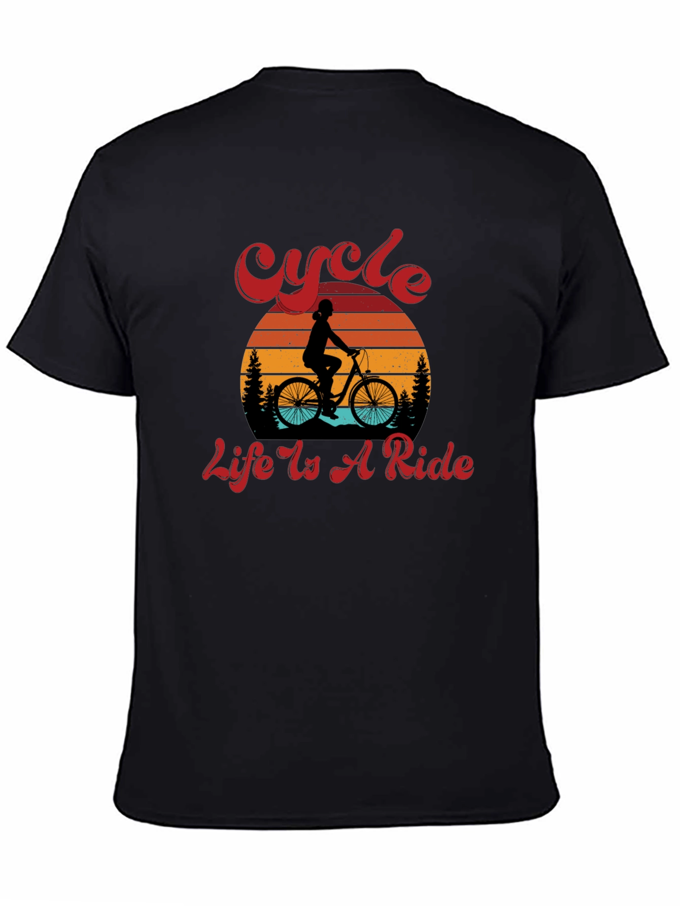 Cycle Life is a Ride Graphic T-Shirt
