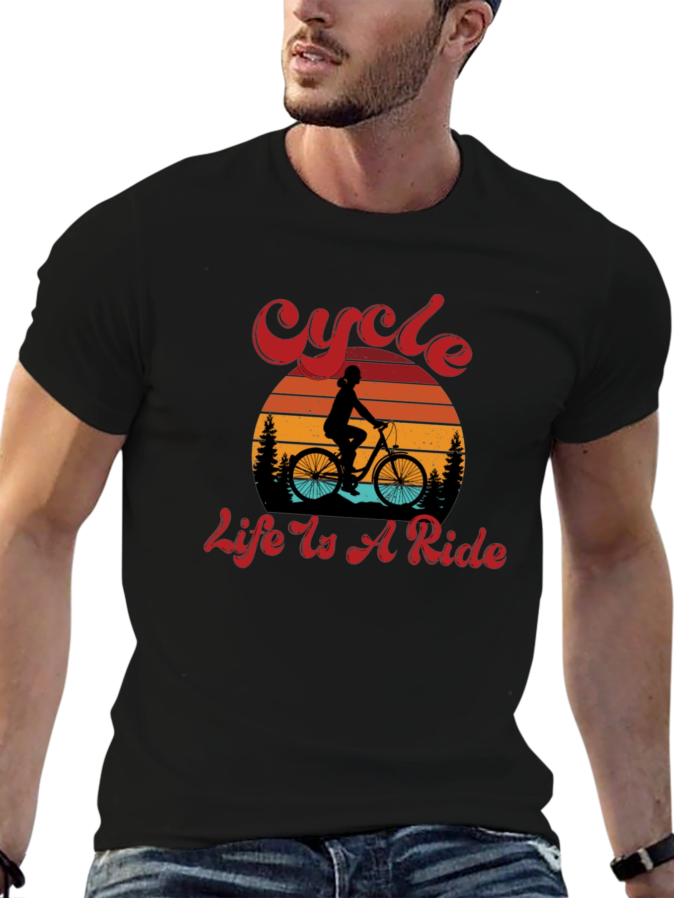 Cycle Life is a Ride Graphic T-Shirt