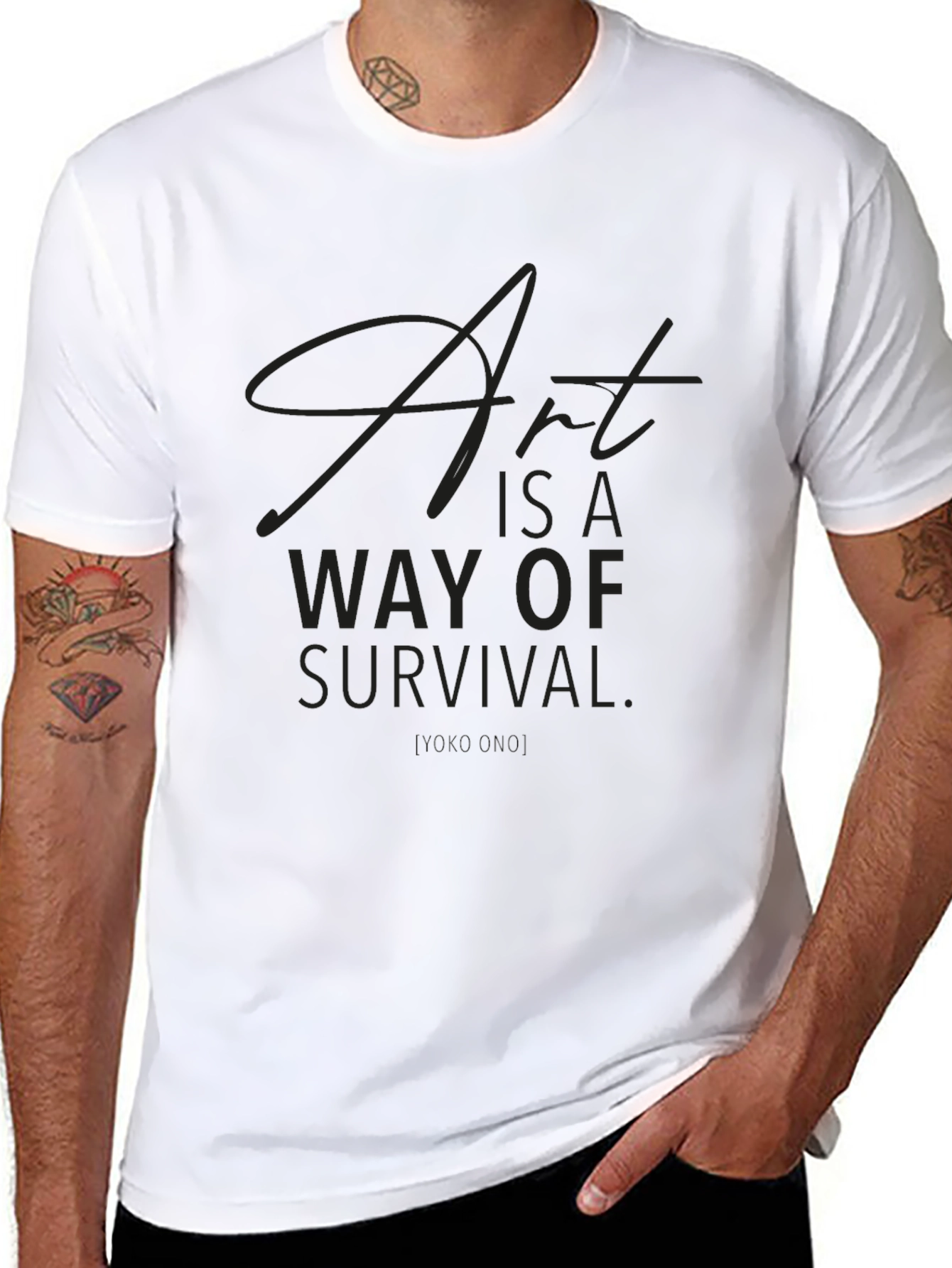 Art is a Way of Survival Tee