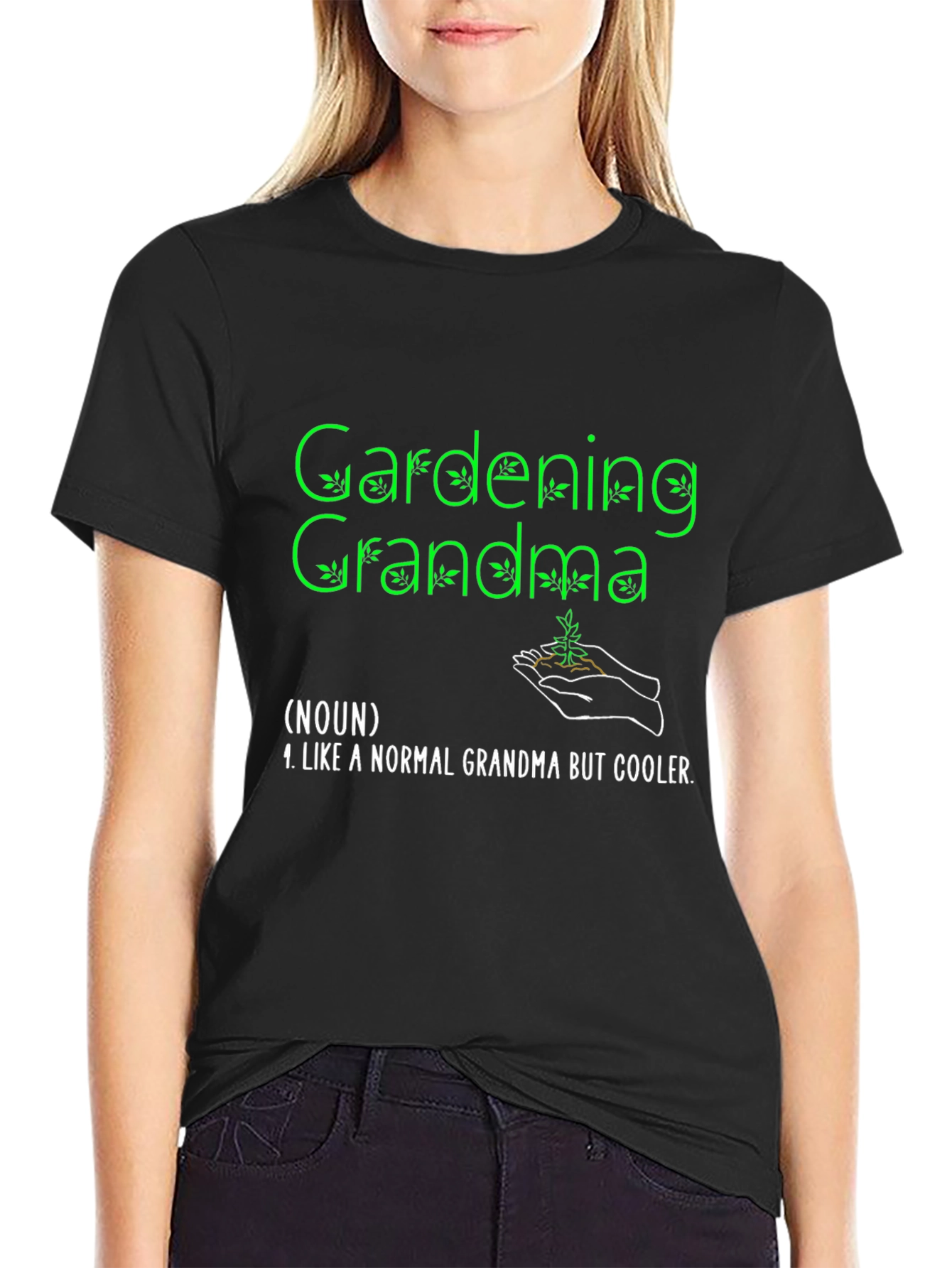 Gardening Grandma Novelty Graphic T-Shirt
