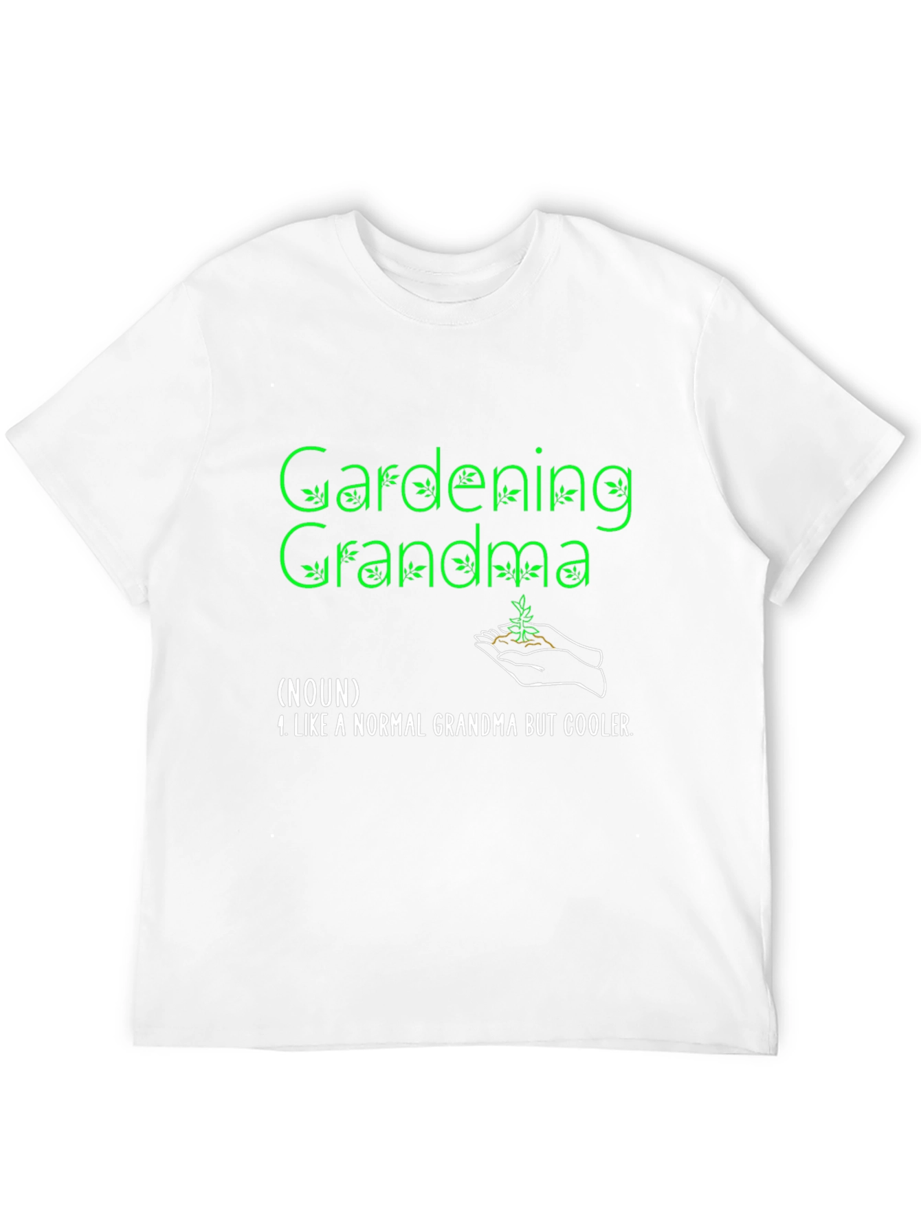 Gardening Grandma Novelty Graphic T-Shirt