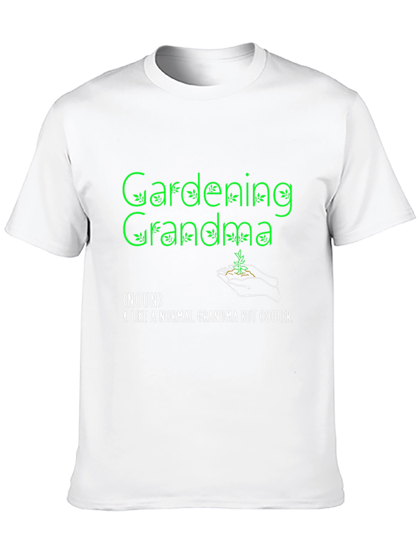 Gardening Grandma Novelty Graphic T-Shirt