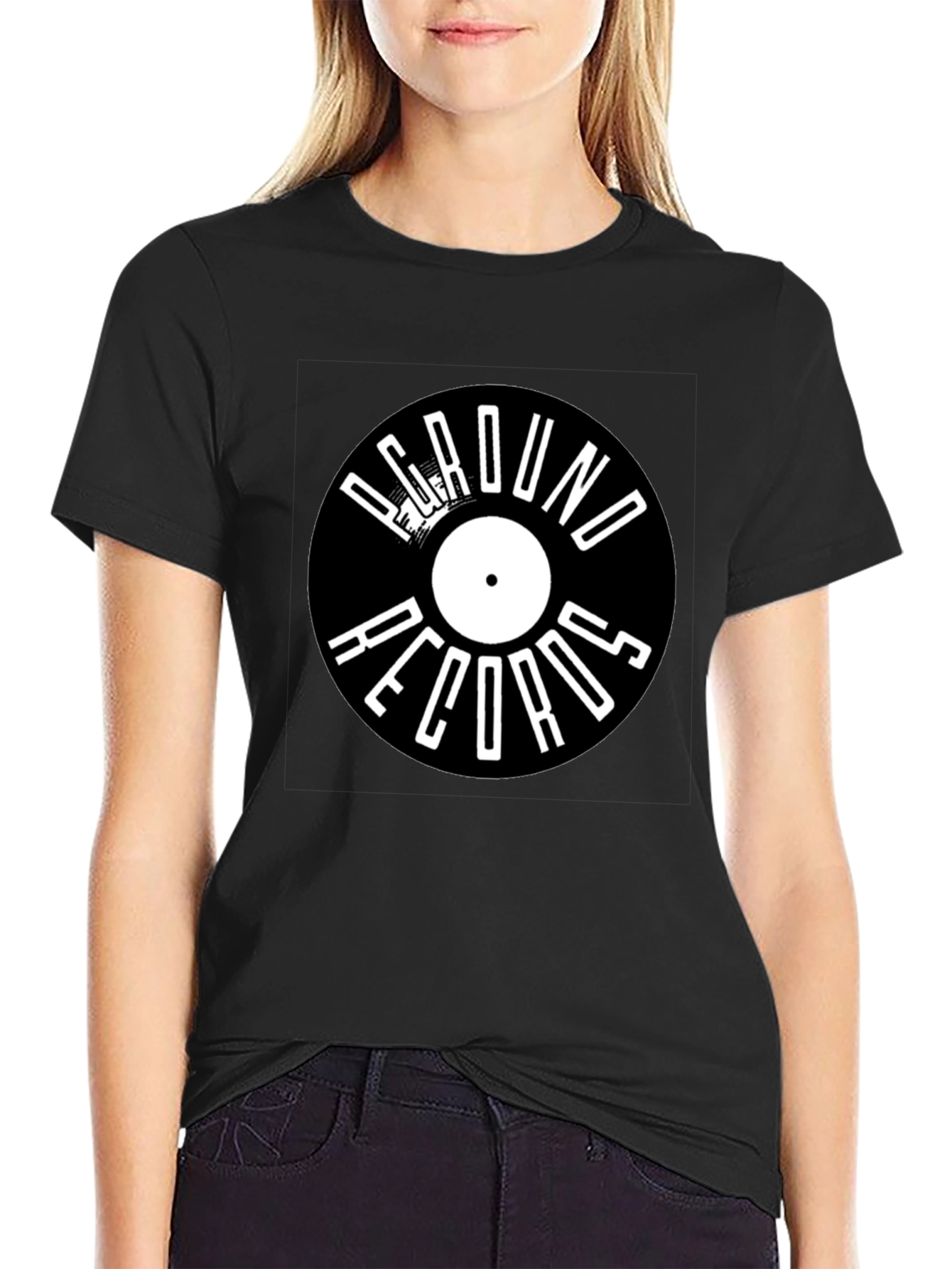 Underground Records Vinyl T-Shirt