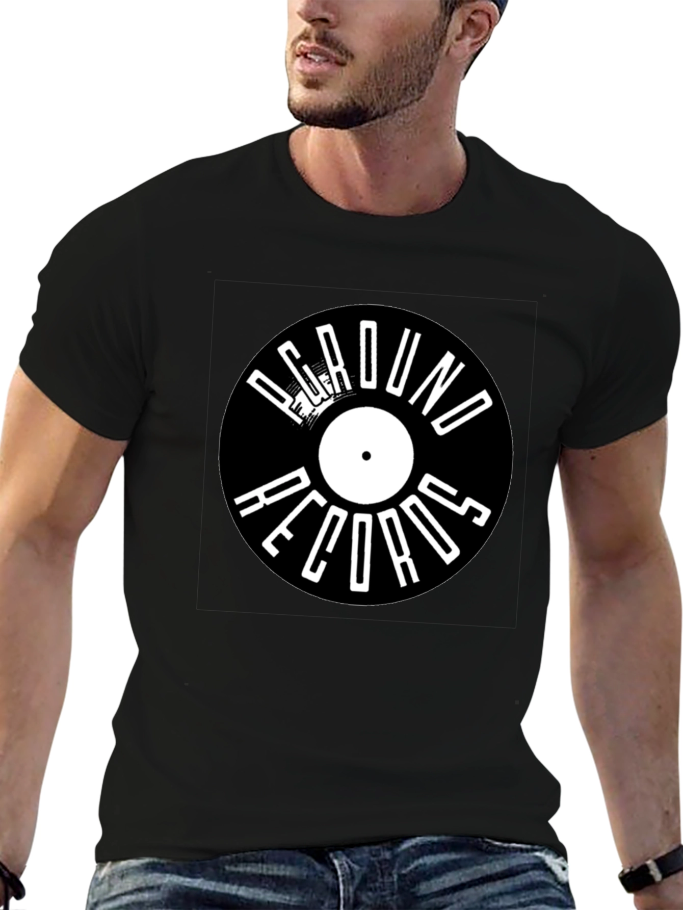 Underground Records Vinyl T-Shirt