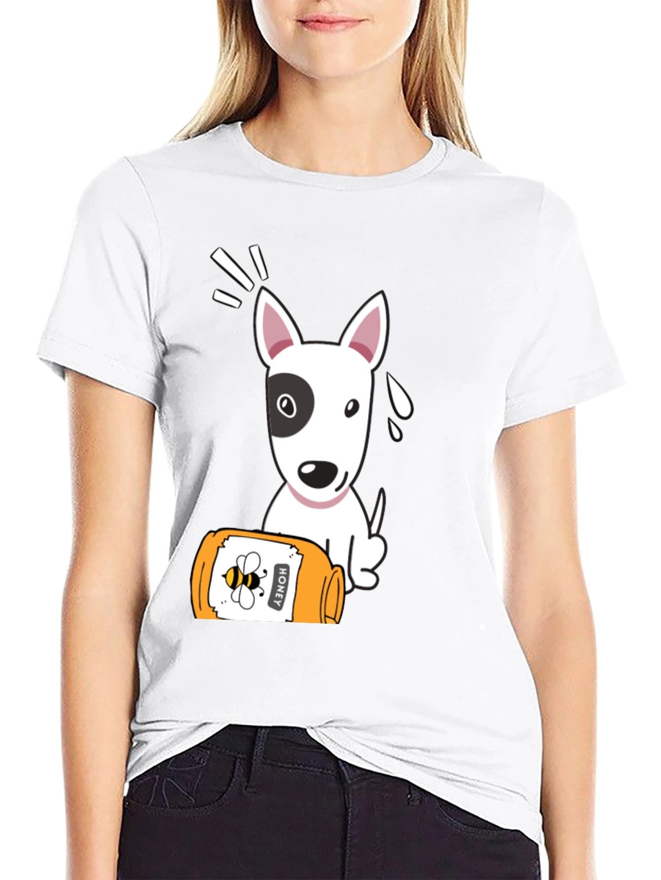 Bull Terrier Honey T-Shirt - Dog Lover Tee