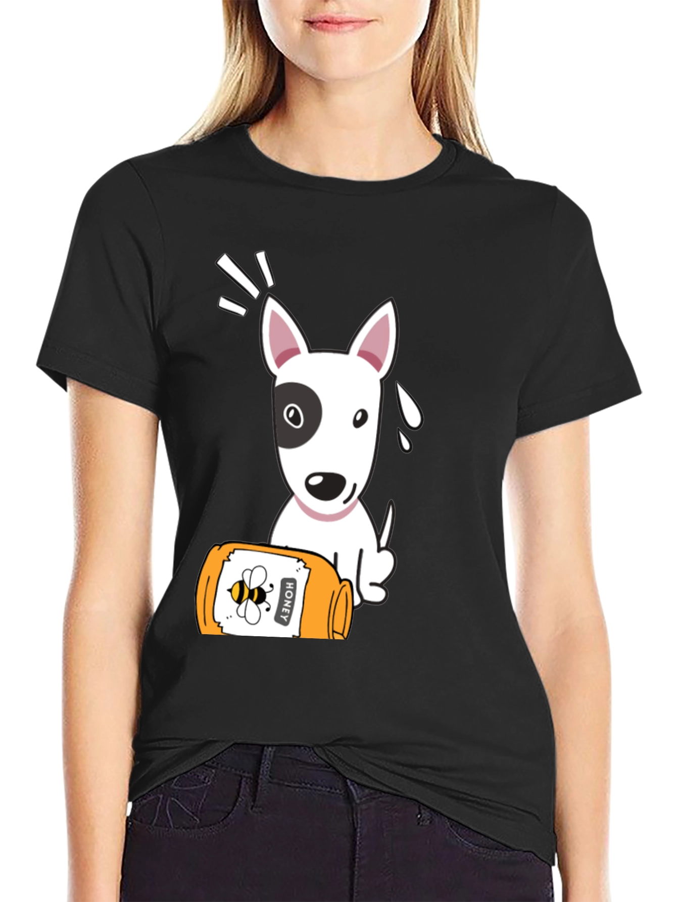 Bull Terrier Honey T-Shirt - Dog Lover Tee