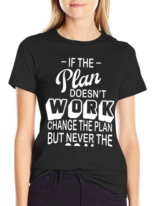 Motivational T-Shirt: Never The Goal