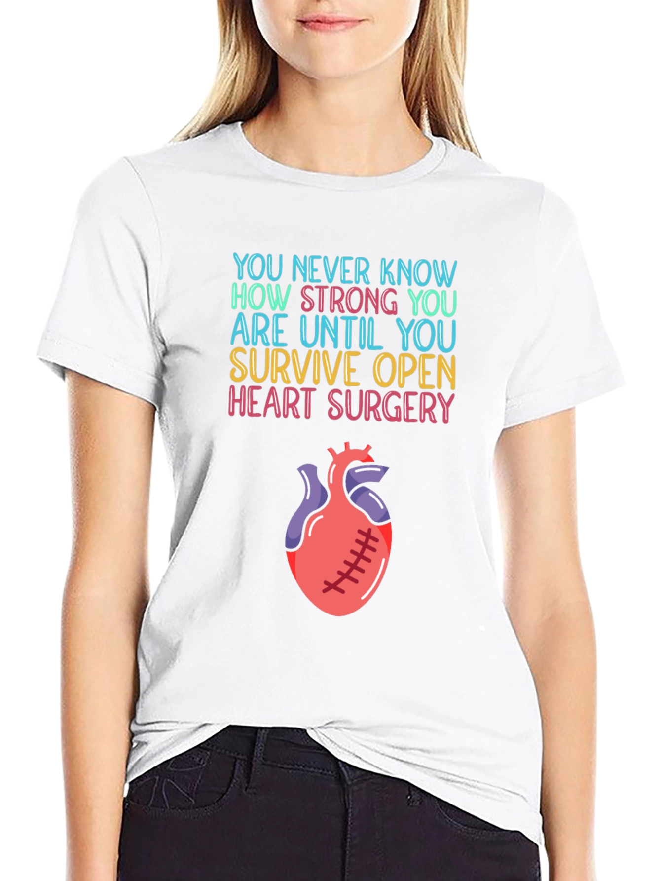 Open Heart Surgery Survivor T-Shirt