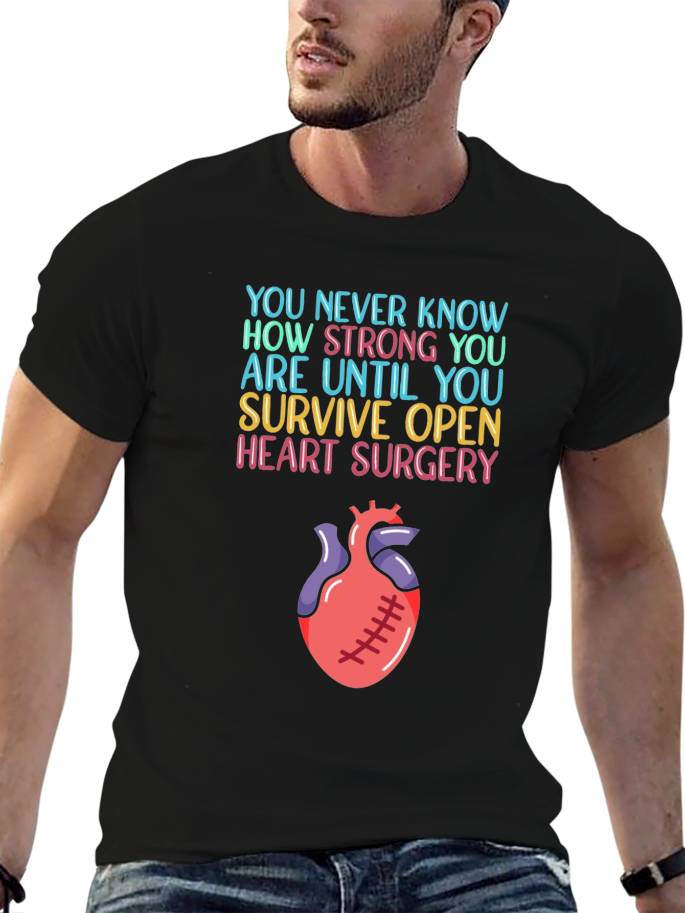 Open Heart Surgery Survivor T-Shirt