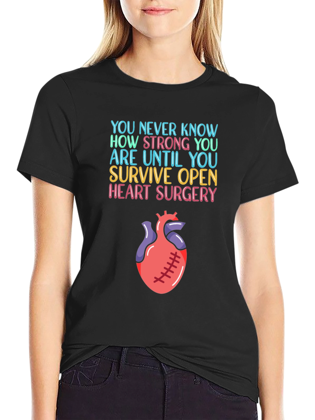 Open Heart Surgery Survivor T-Shirt