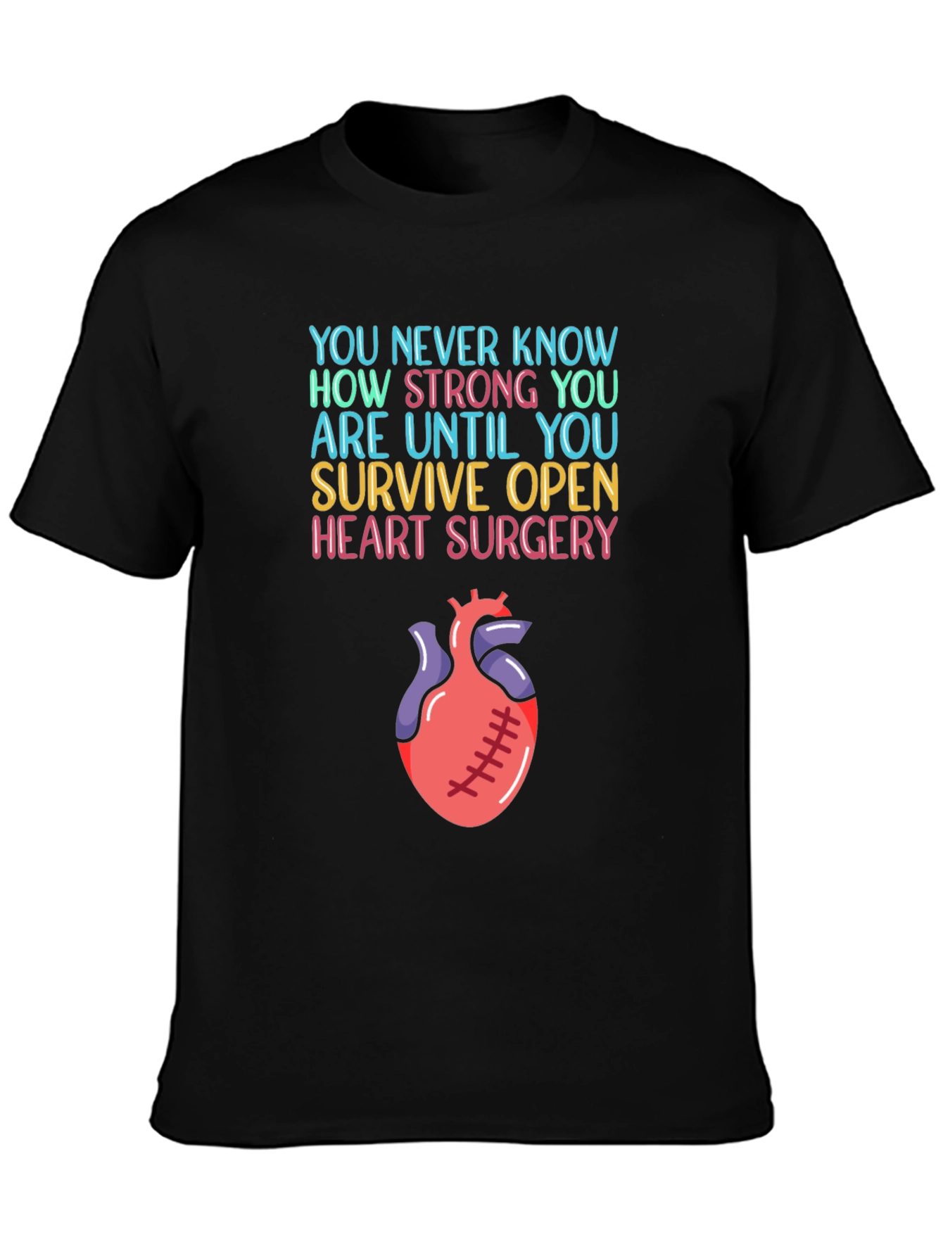 Open Heart Surgery Survivor T-Shirt