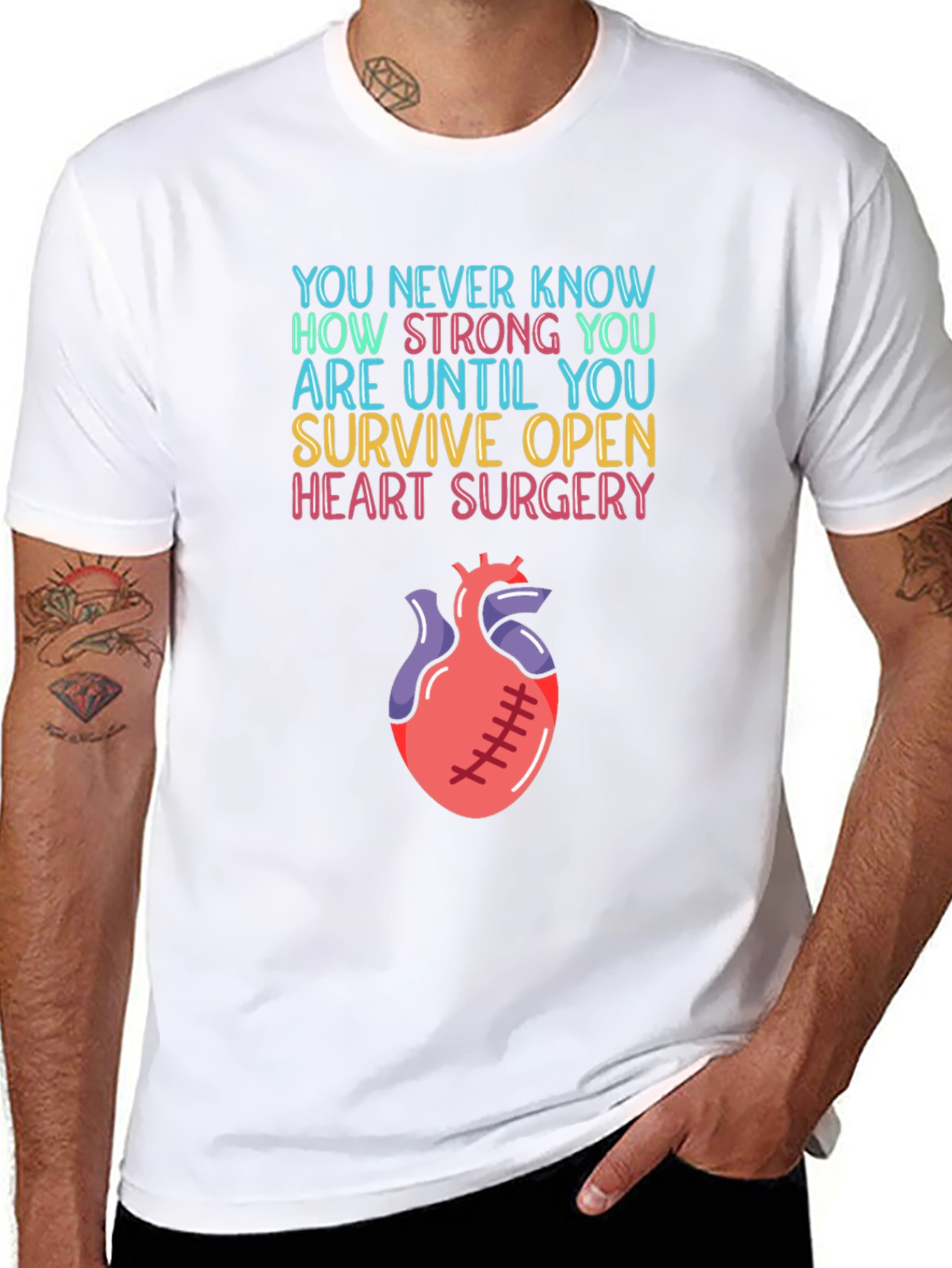 Open Heart Surgery Survivor T-Shirt