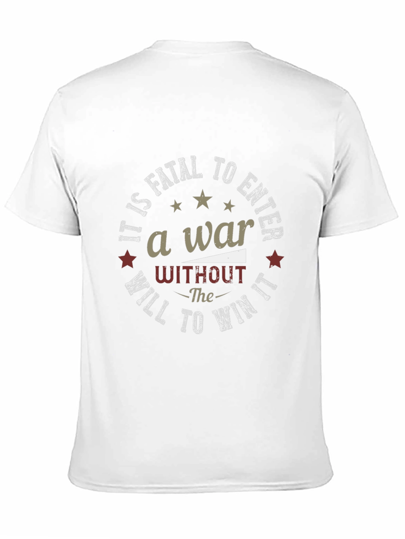 Fatal to Enter War Graphic Tee