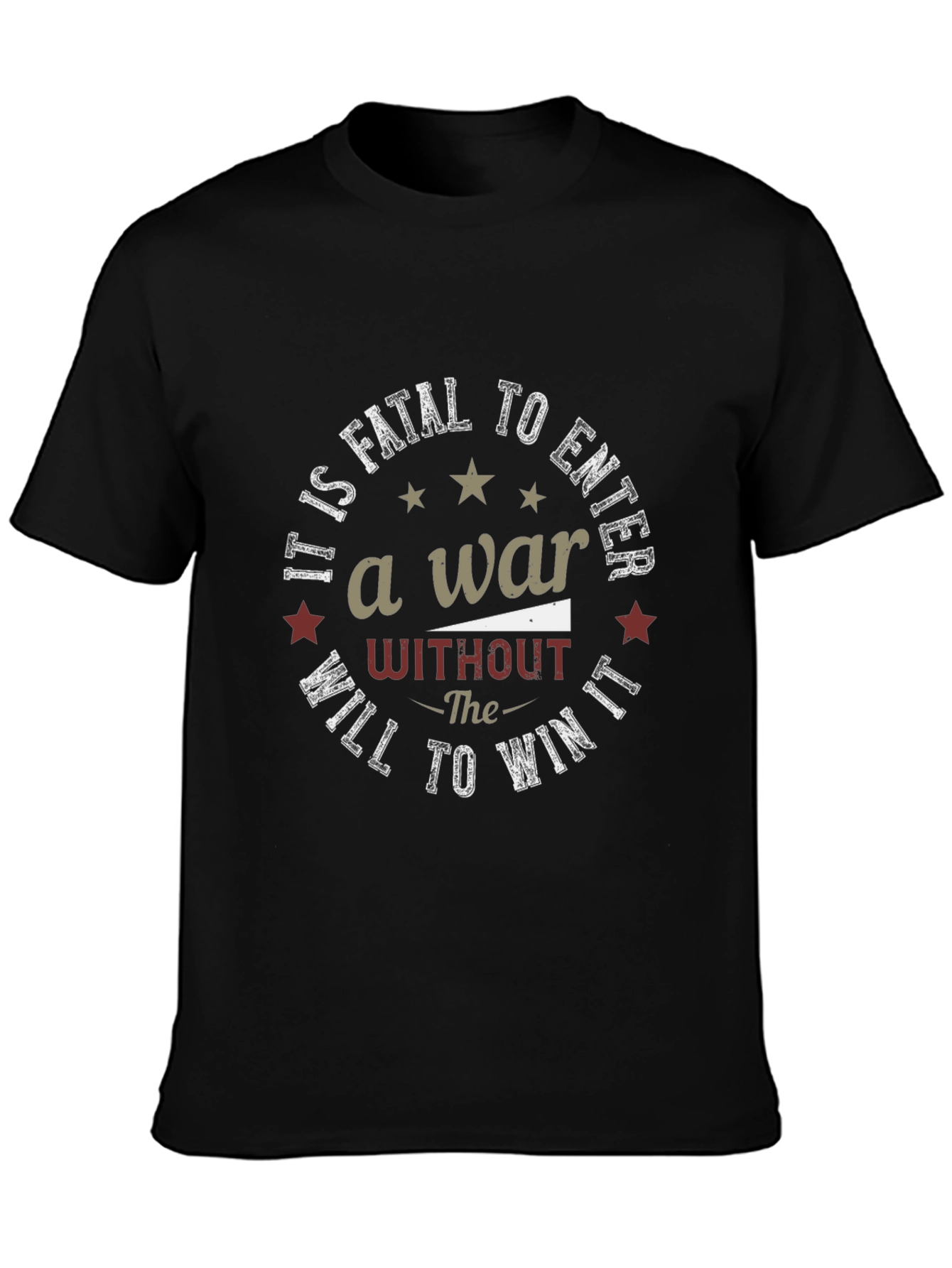 Fatal to Enter War Graphic Tee