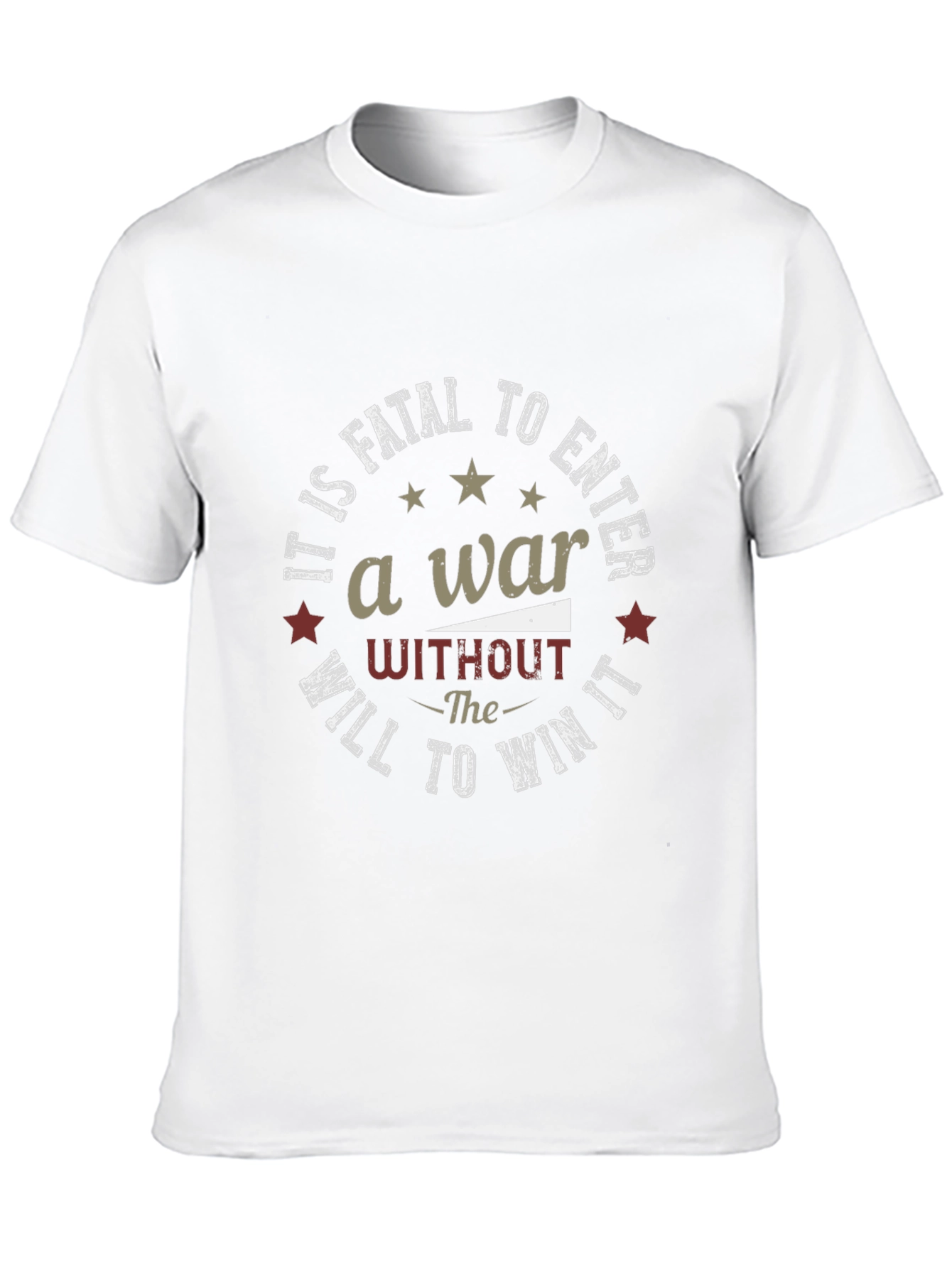 Fatal to Enter War Graphic Tee