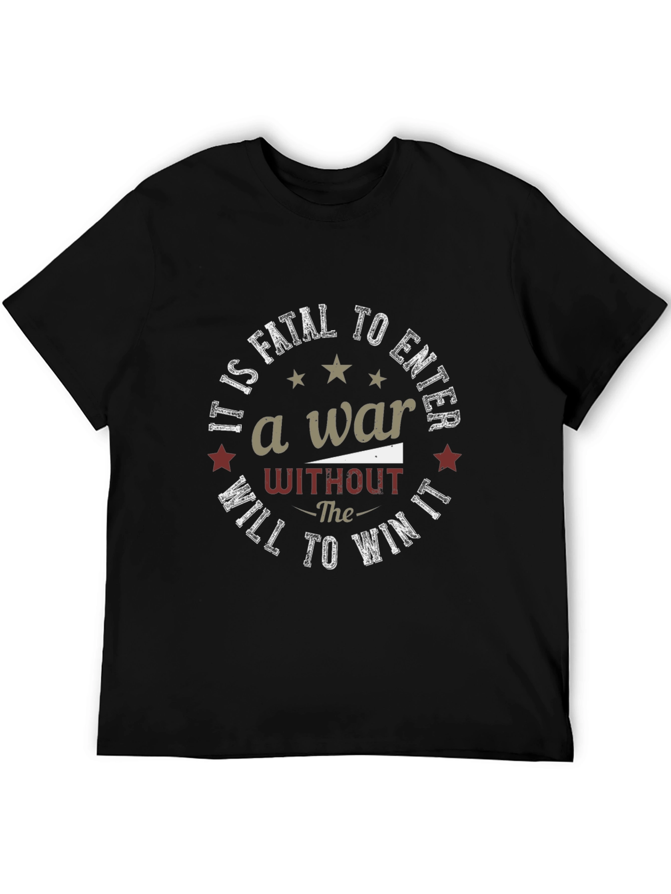 Fatal to Enter War Graphic Tee