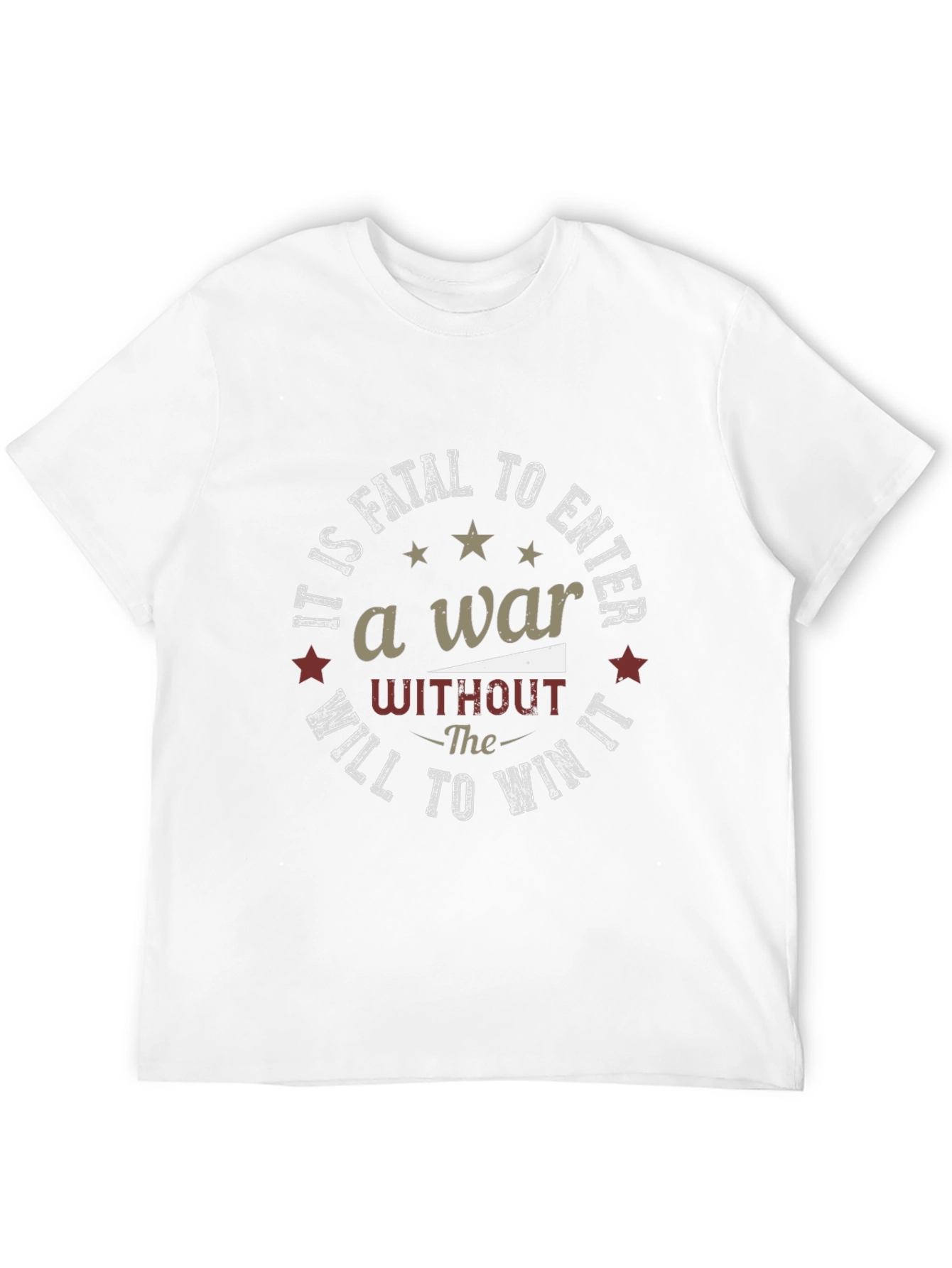 Fatal to Enter War Graphic Tee
