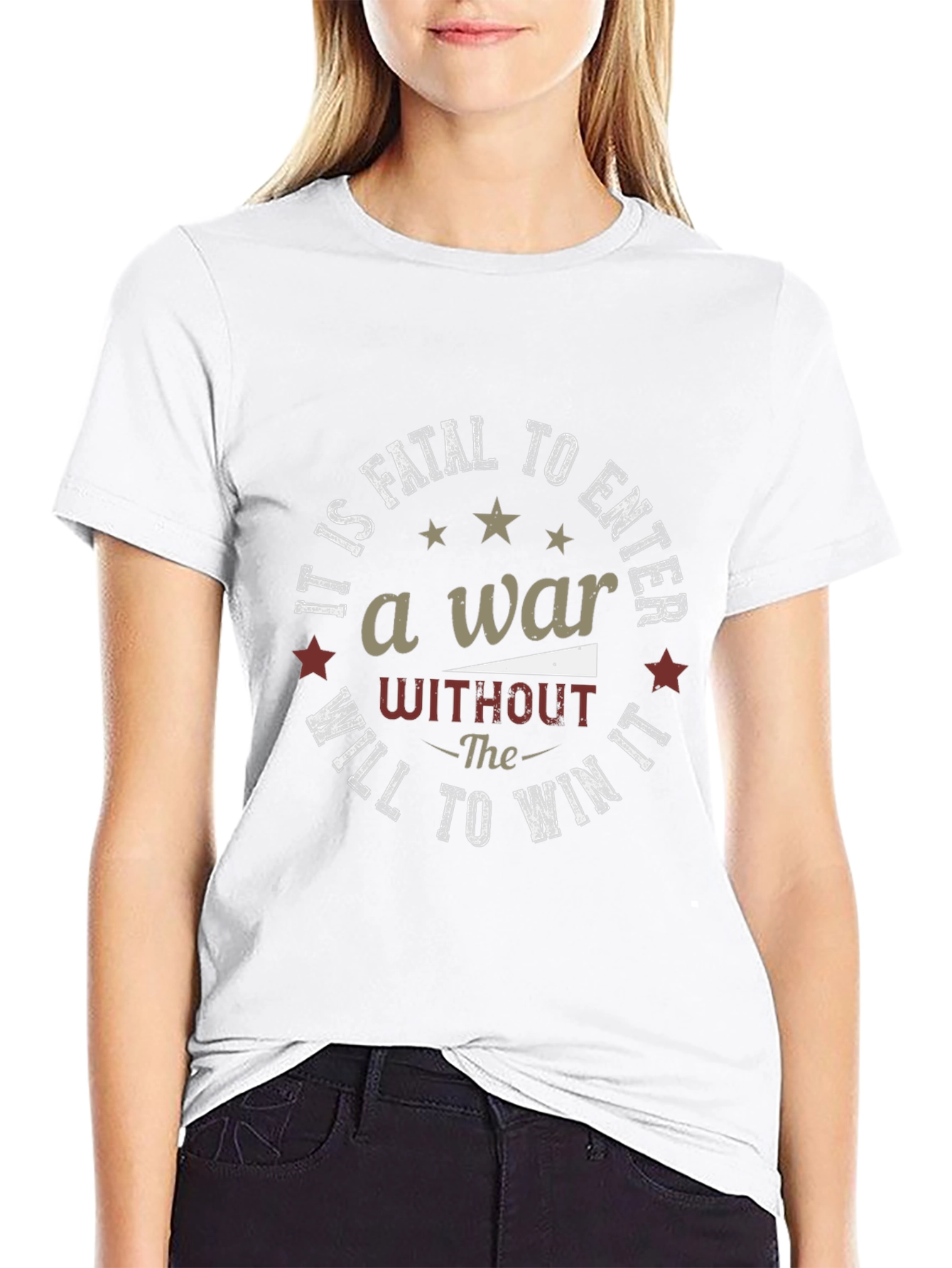 Fatal to Enter War Graphic Tee