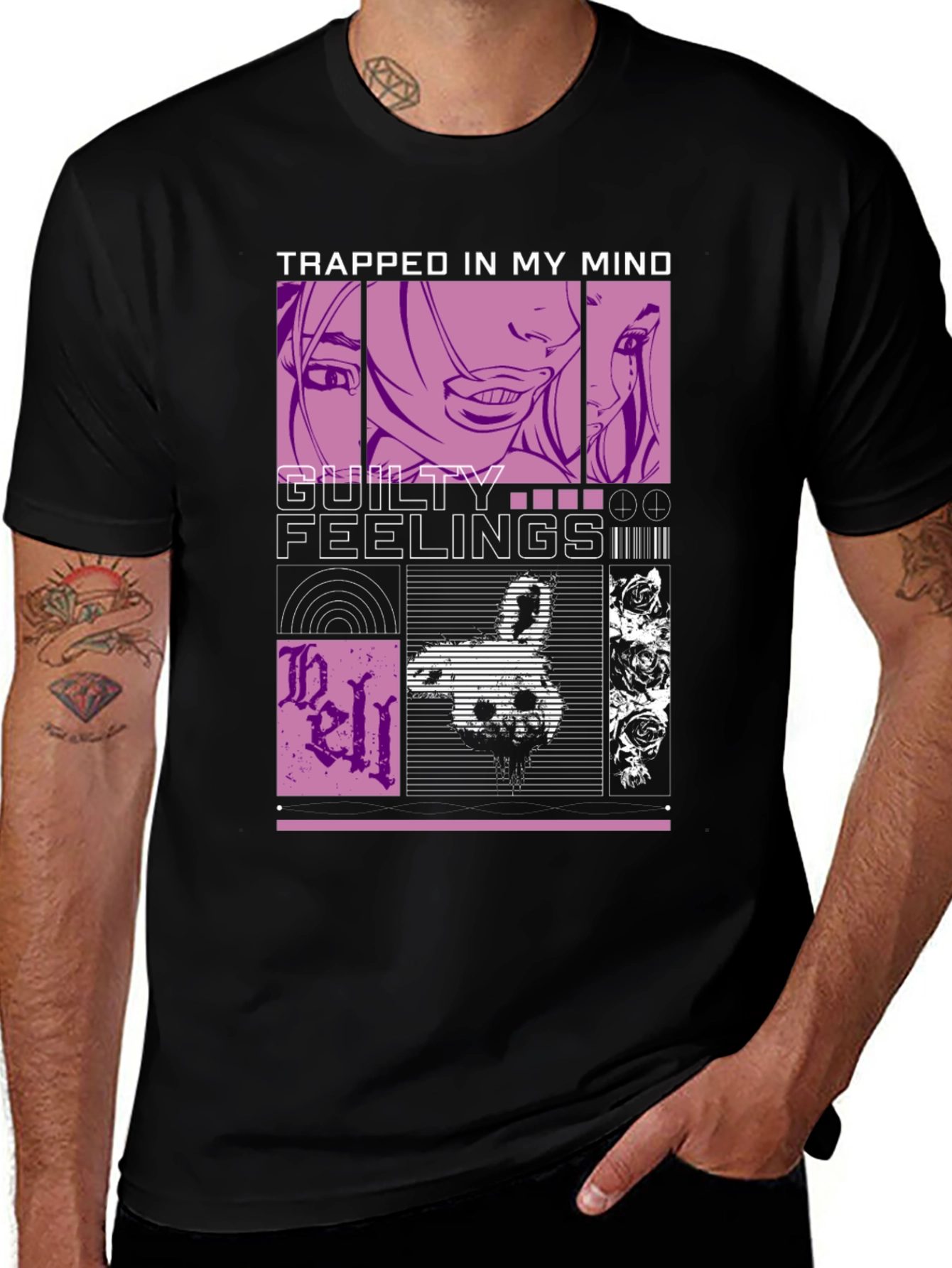 Trapped Mind Graphic T-Shirt
