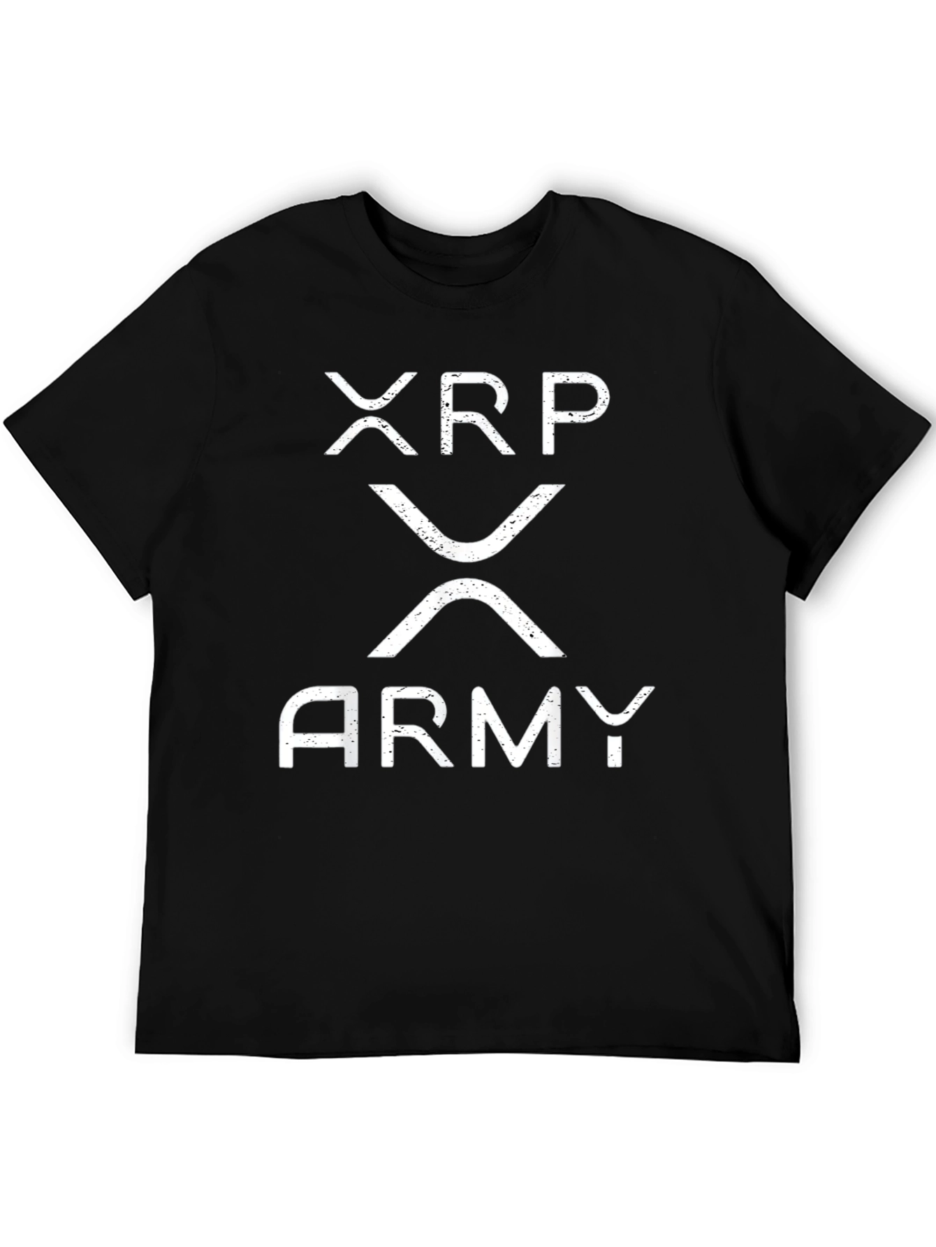 XRP Army Black T-Shirt Crypto Hodl