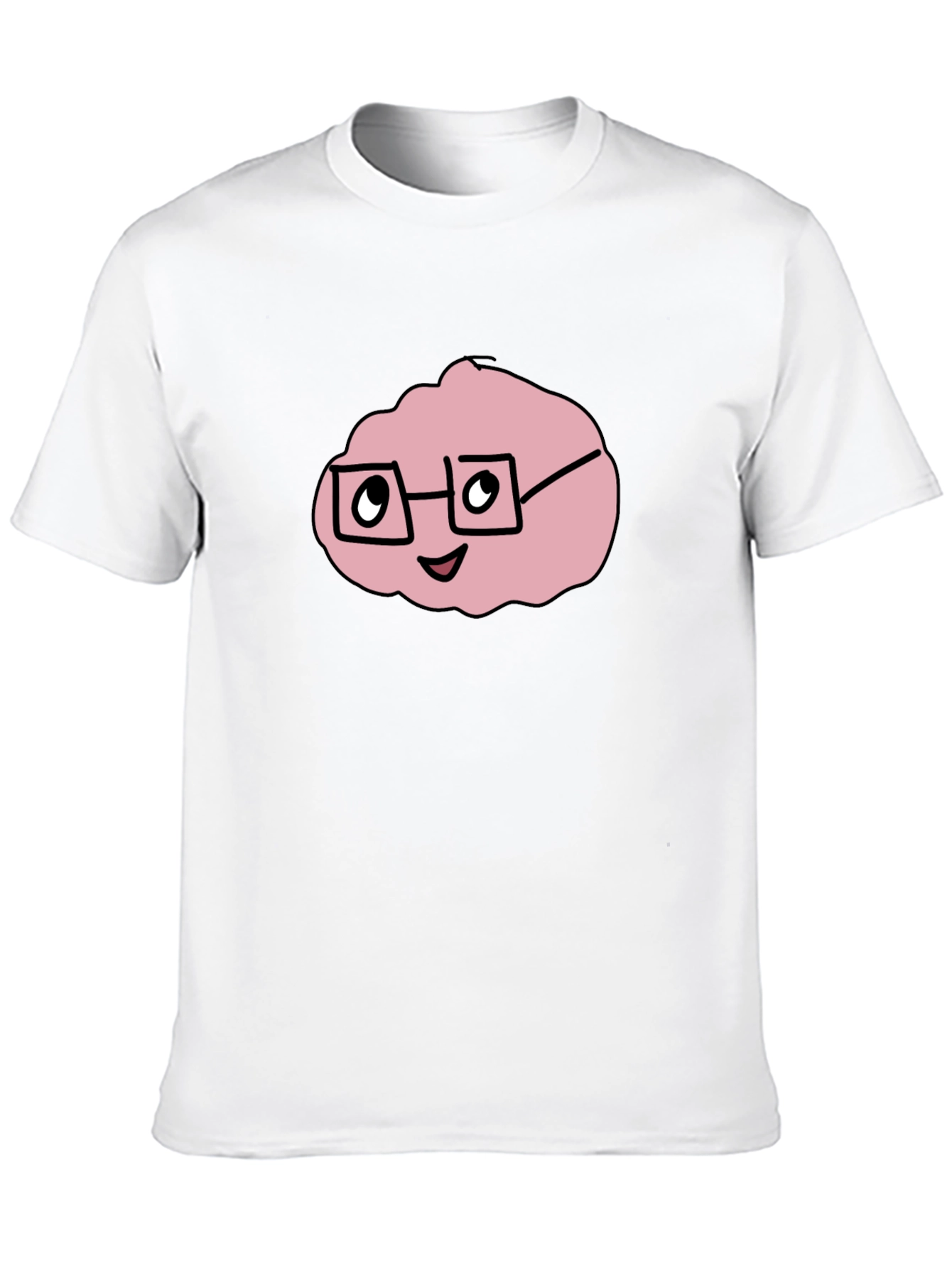 Nerdy Pink Blob T-Shirt - Funny Geek Tee