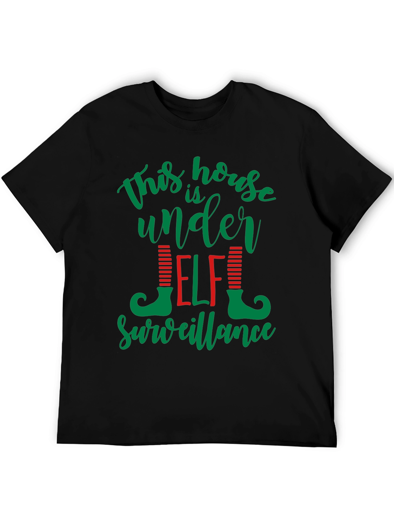 This House Is Under Elf Surveillance T-Shirt